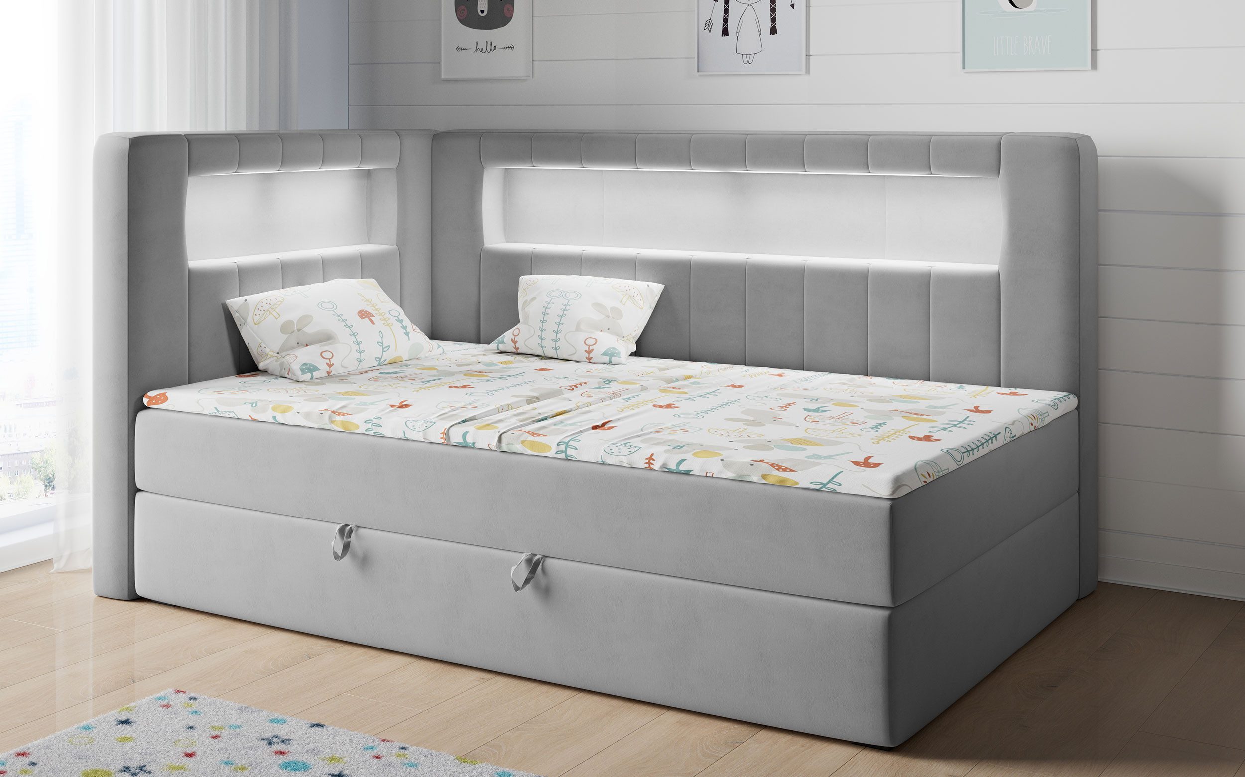 MKS MÖBEL Kinderbett GOLD JUNIOR 3 günstig online kaufen