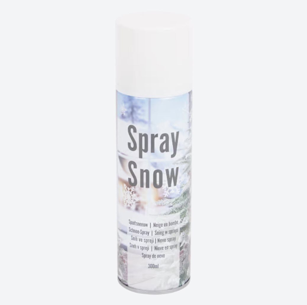 Spectrum Streuglitzer Schneespray Dekospray 300 ml, (1-tlg)