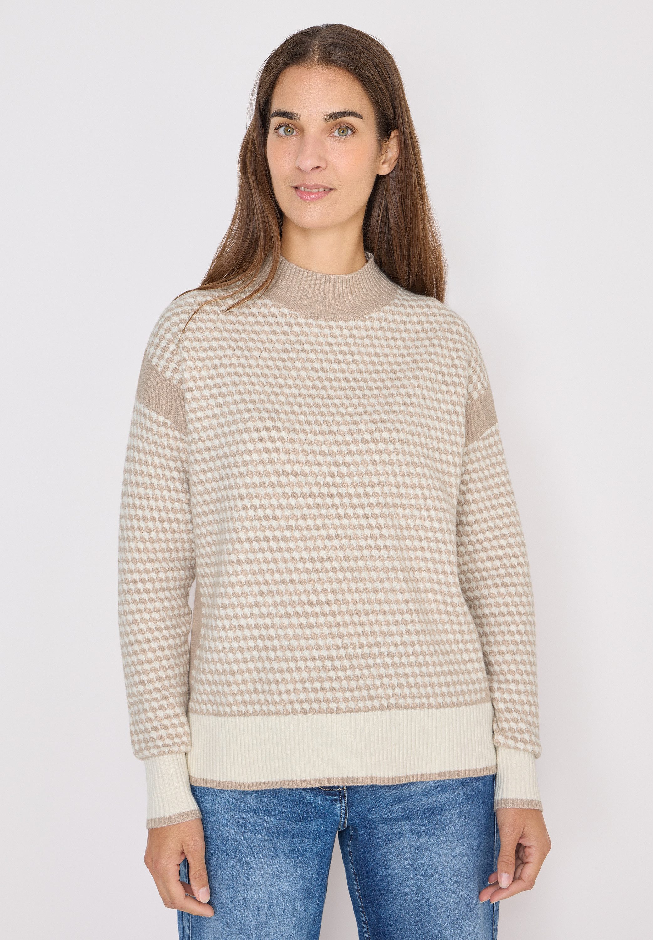 CECIL Strickpullover mit Struktur-Optik günstig online kaufen