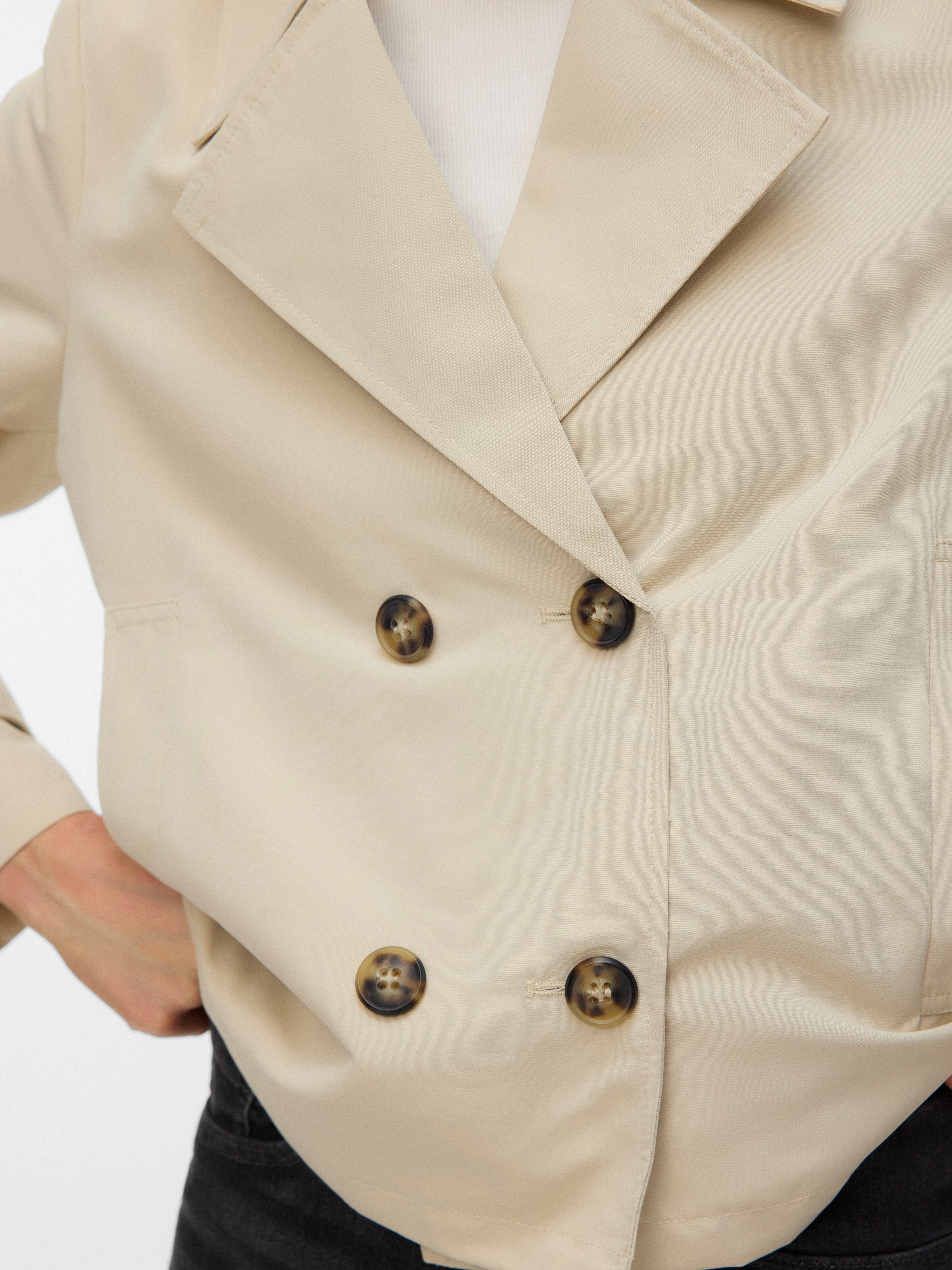 Vero Moda Kurzjacke VMCHLOEMIA SHORT TRENCHCOAT GA NOOS günstig online kaufen