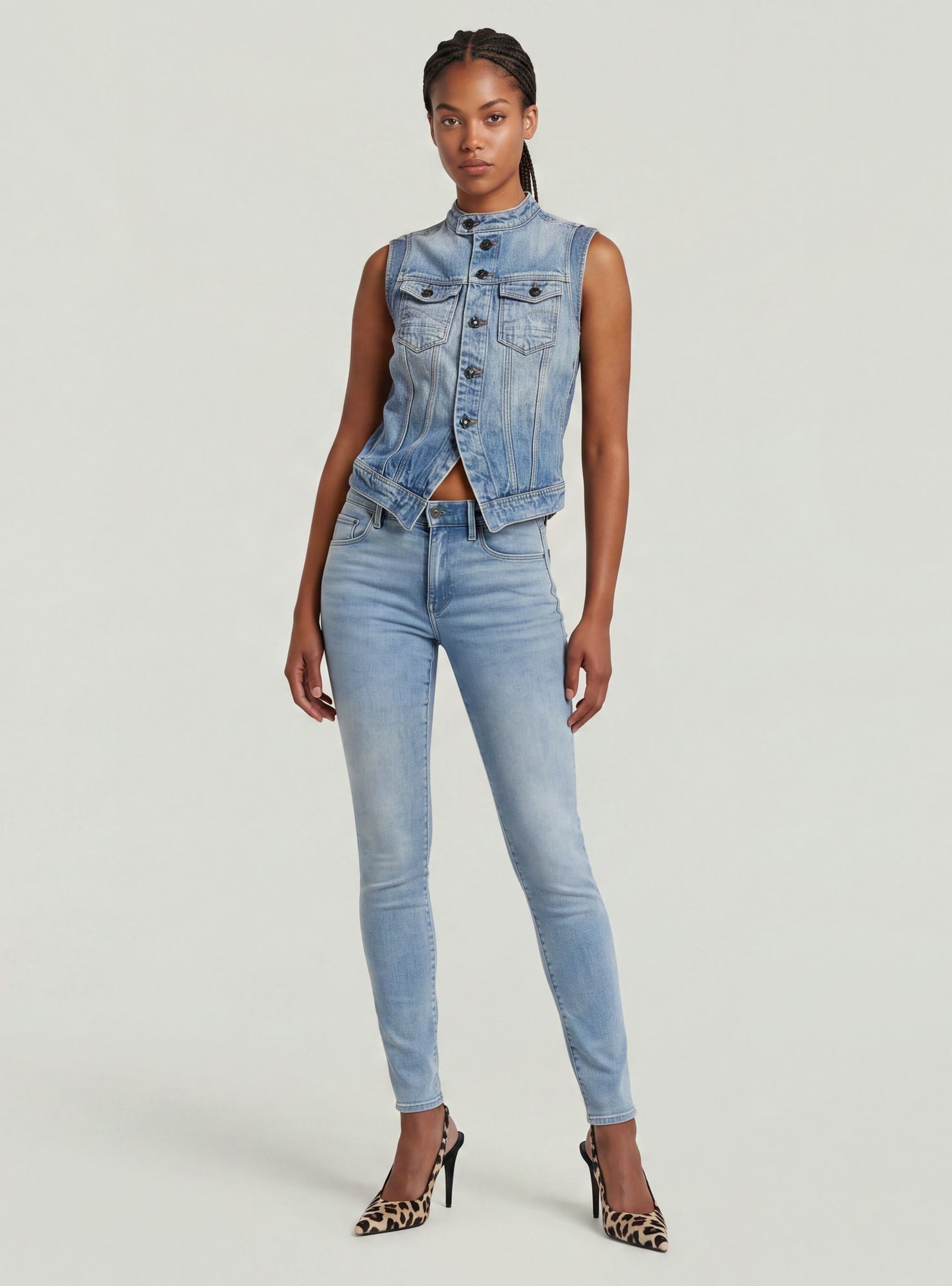G-STAR 5-Pocket-Jeans 3301 Skinny Jeans – Bild 2 von 5