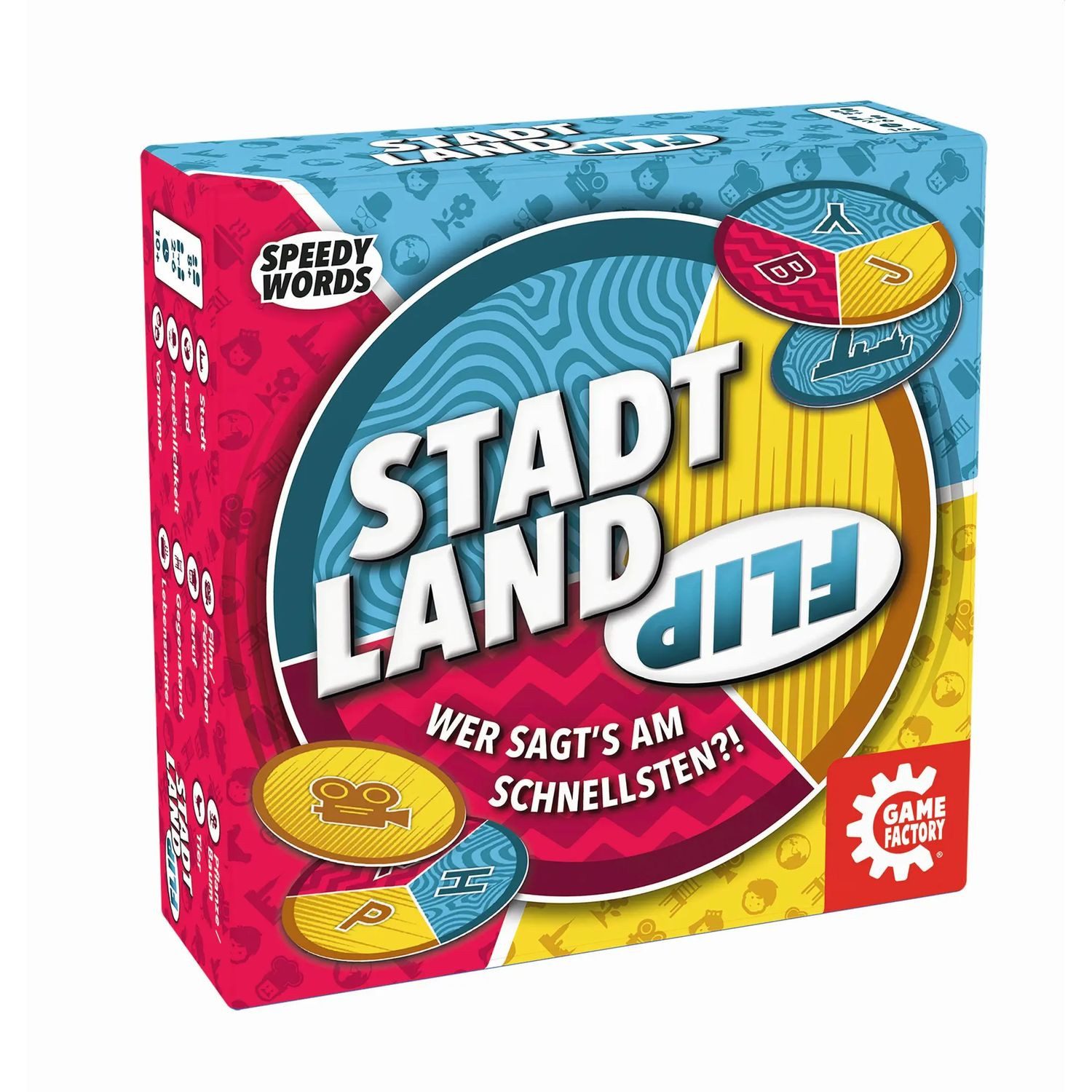 BrainBox Spiel Game Factory - Stadt Land Flip von BrainBox