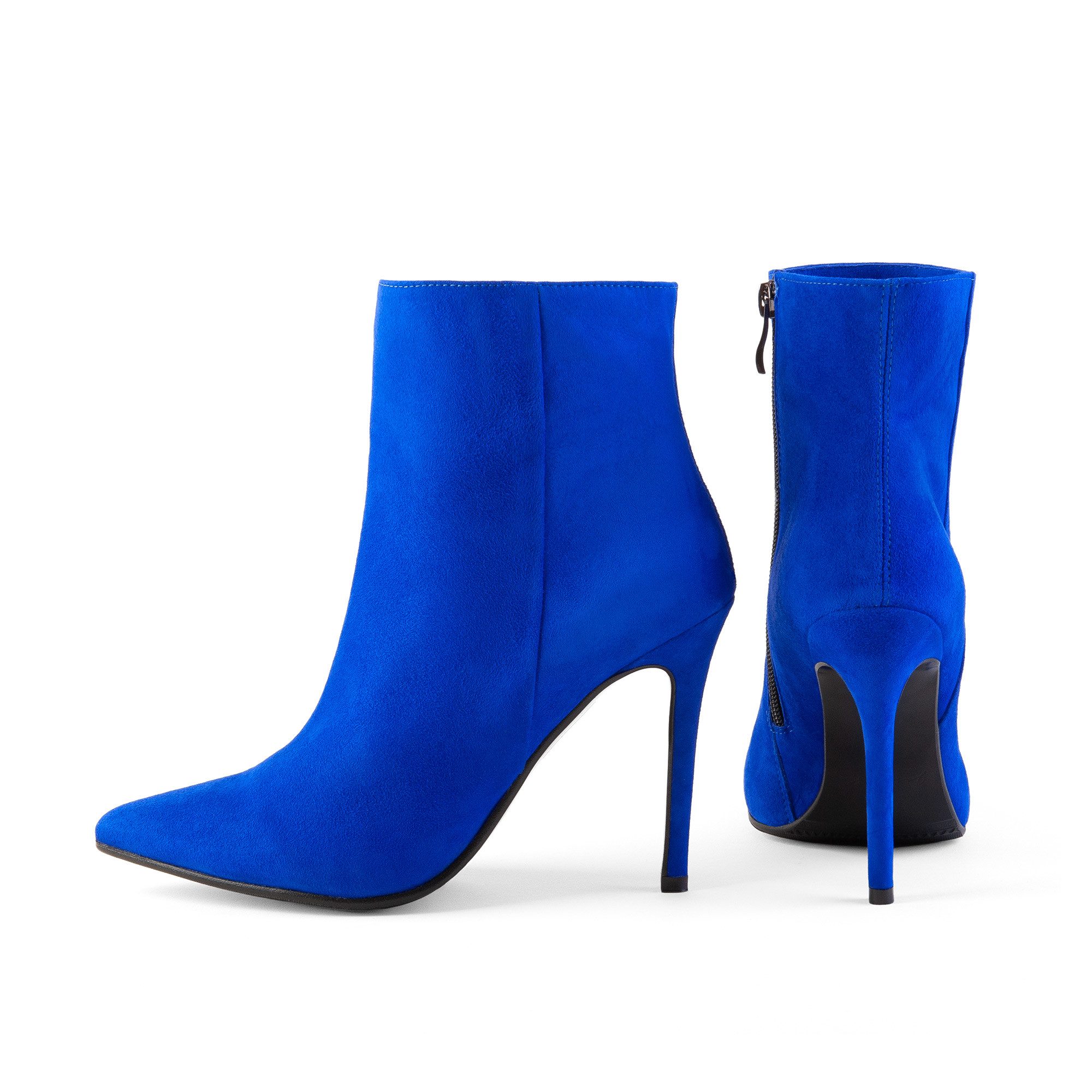 GosiaK. "Maverick" High-Heel-Stiefelette aus echtem Leder