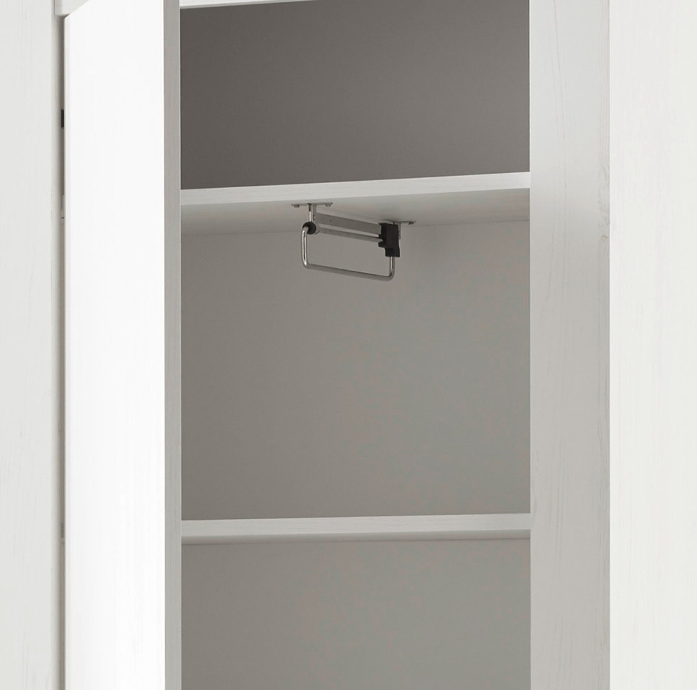 Corela (Garderobe Inneneinteilung Soft-Close, IMV Schuhschrank, variable 73 cm) Garderobenschrank und 201 x