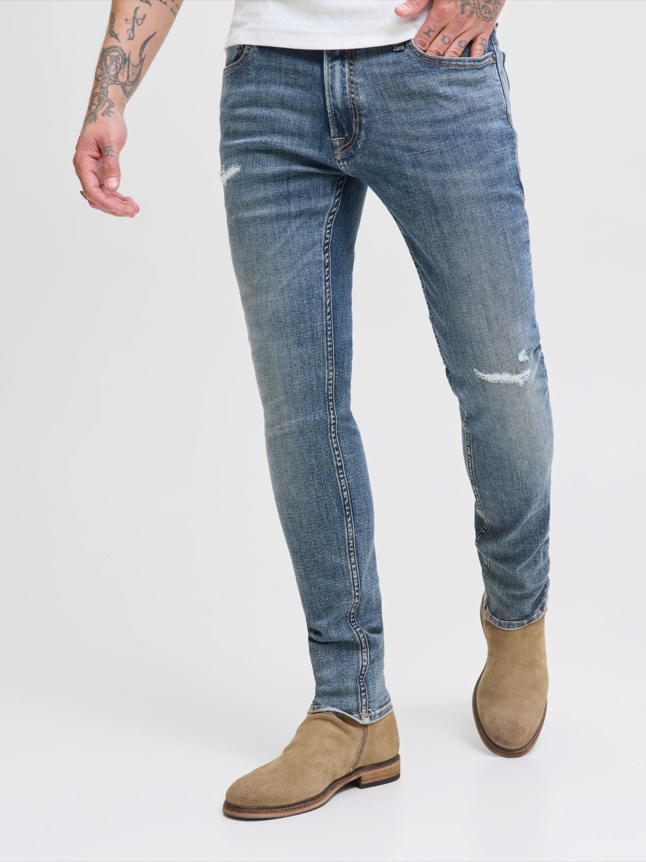 Jack & Jones Skinny-fit-Jeans JJILIAM JJORIGINAL (1-tlg)