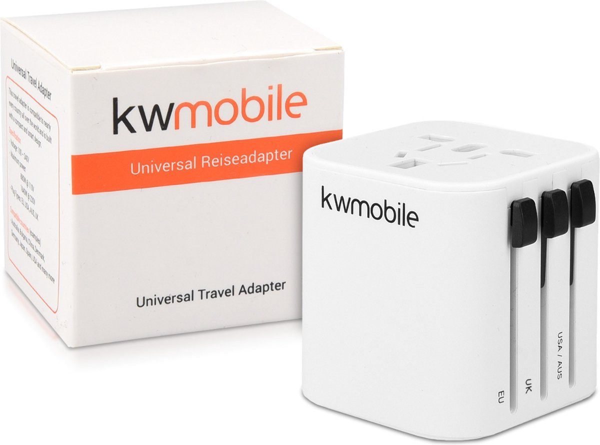 kwmobile Universal Reiseadapter Reiseadapter