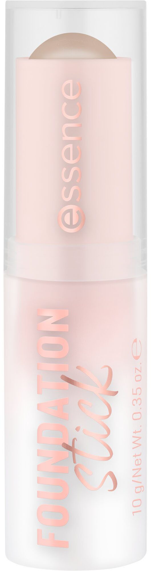 Essence Foundation FOUNDATION stick, 3-tlg., Cremig und leicht verblendbar, Matt-Finish, variable Deckkraft.
