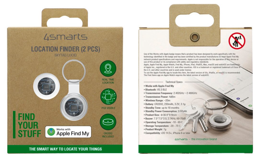 4smarts 4smarts Standort-Finder SkyTag Bluetooth-Tracker