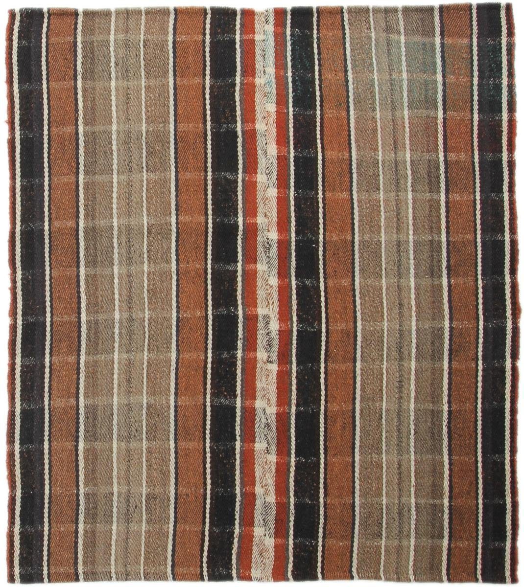 Orientteppich Kelim Fars Antik 148x152 Handgewebter Orientteppich / Perserteppich, Nain Trading, rechteckig, Höhe: 4 mm