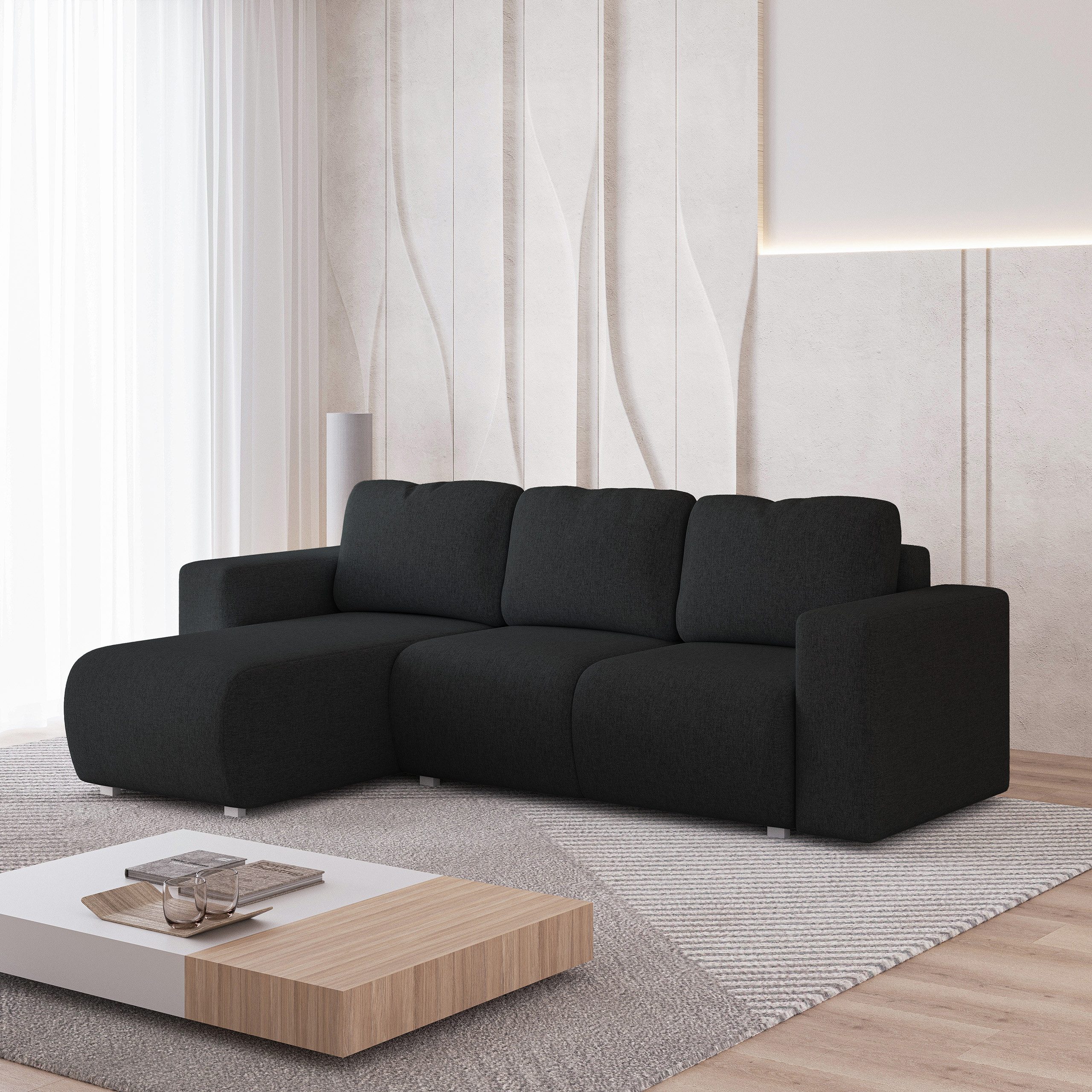 Masseno Ecksofa RINOVA mit Schlaffunktion L-Form, günstig online kaufen