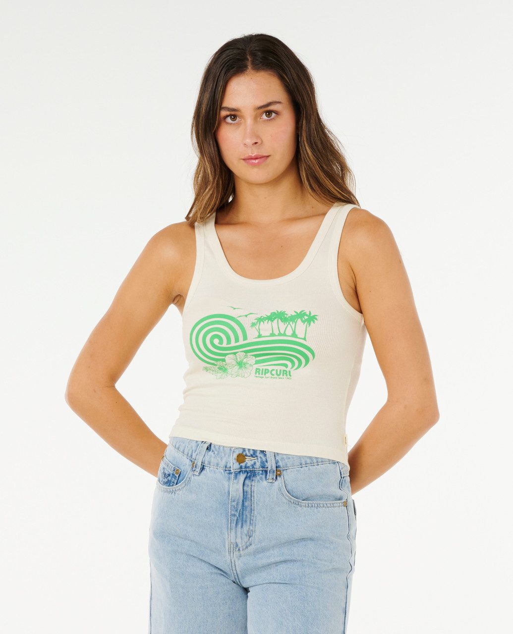 Rip Curl Tanktop Rip Curl Ocean Break Rib Tanktop