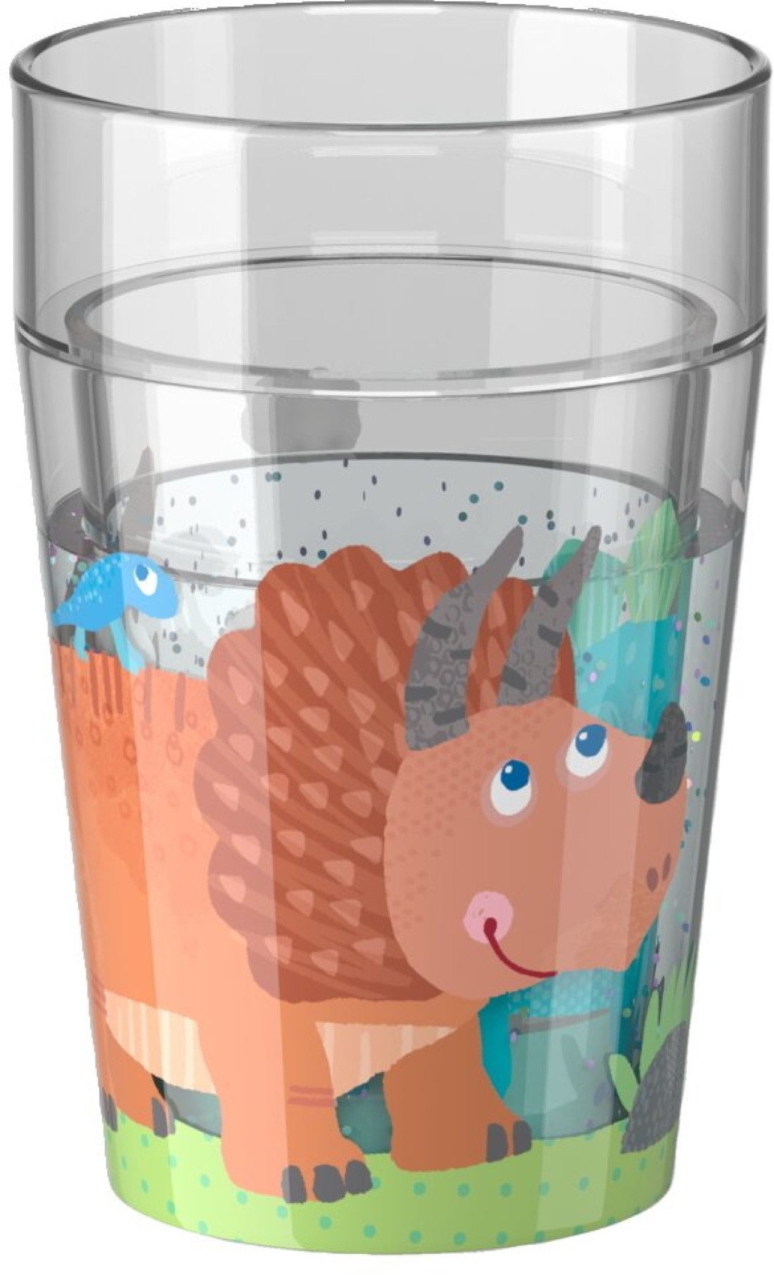 Haba Kinderbecher Essen & Trinken Кружки Glitzerbecher Dino 2 2012447007