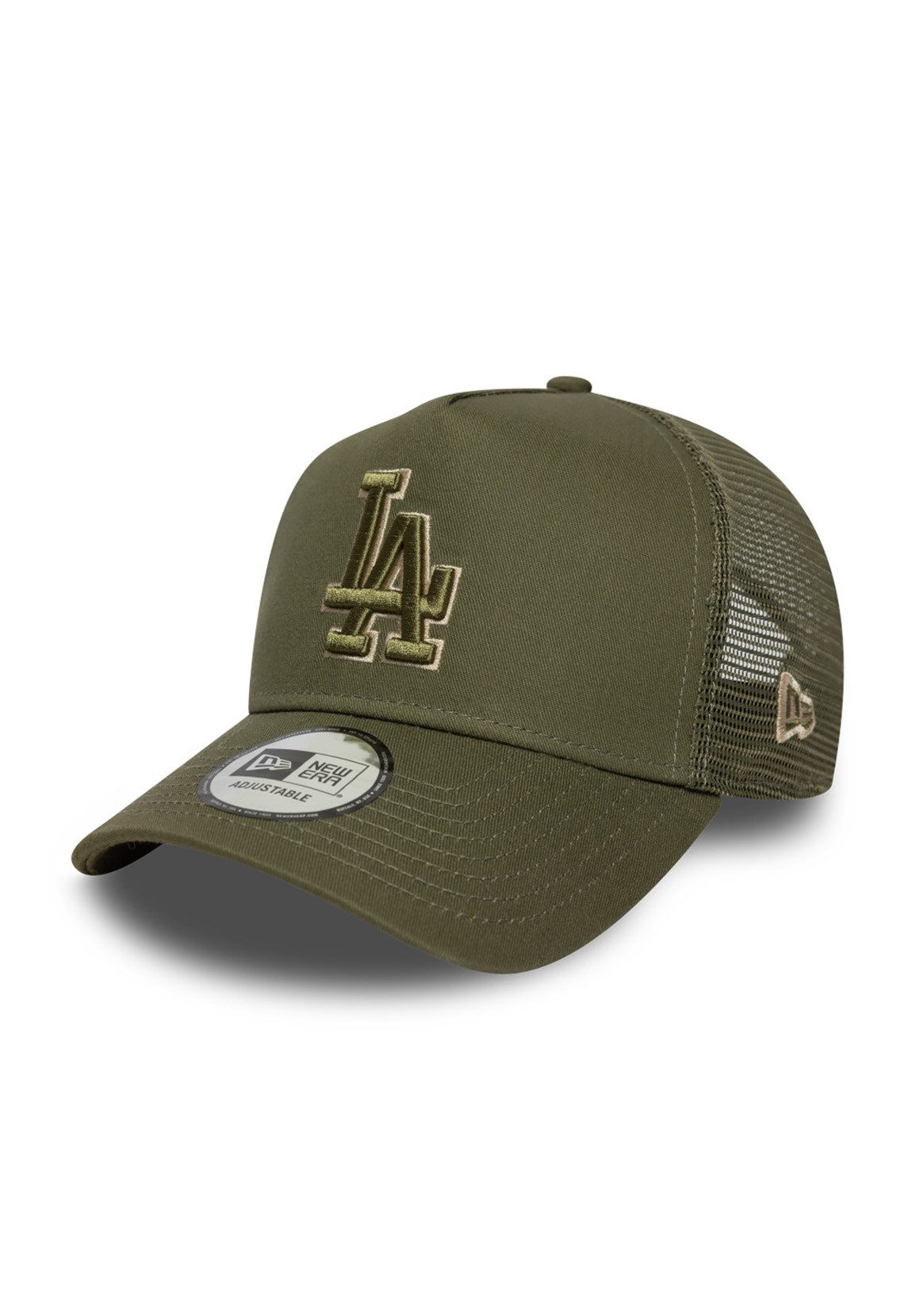 New Era Trucker Cap New Era Outline Trucker Adjustable Cap LA DODGERS Khaki günstig online kaufen