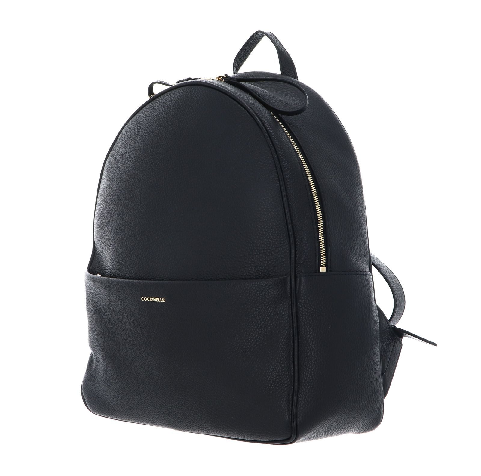 COCCINELLE Rucksack Backpack Grained Leather, aus echtem Rindsleder