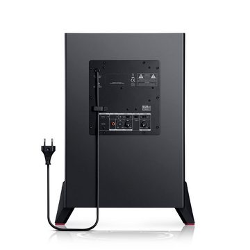 Teufel CINEBAR ULTIMA Surround Power Edition "4.1-Set" Soundbar (Bluetooth, HDMI, 380 W, Soundbar mit 6 High-Performance-Töner)
