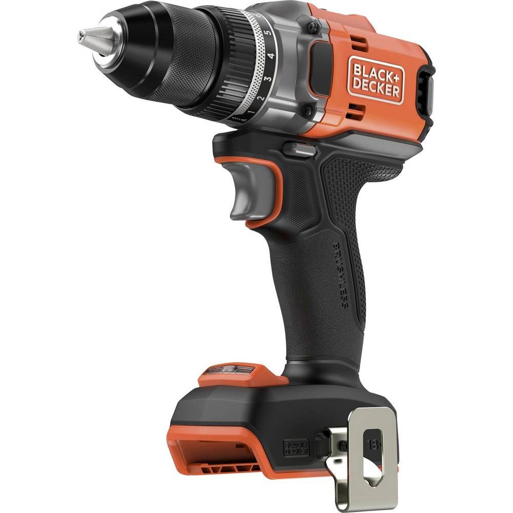 Black + Decker Akku-Schrauber Akku-Bohrschrauber 18 V Li-Ion ohne Akku, ohne Ladegerät, inkl. Koffer, ohne Akku, ohne Ladegerät, inkl. Koffer