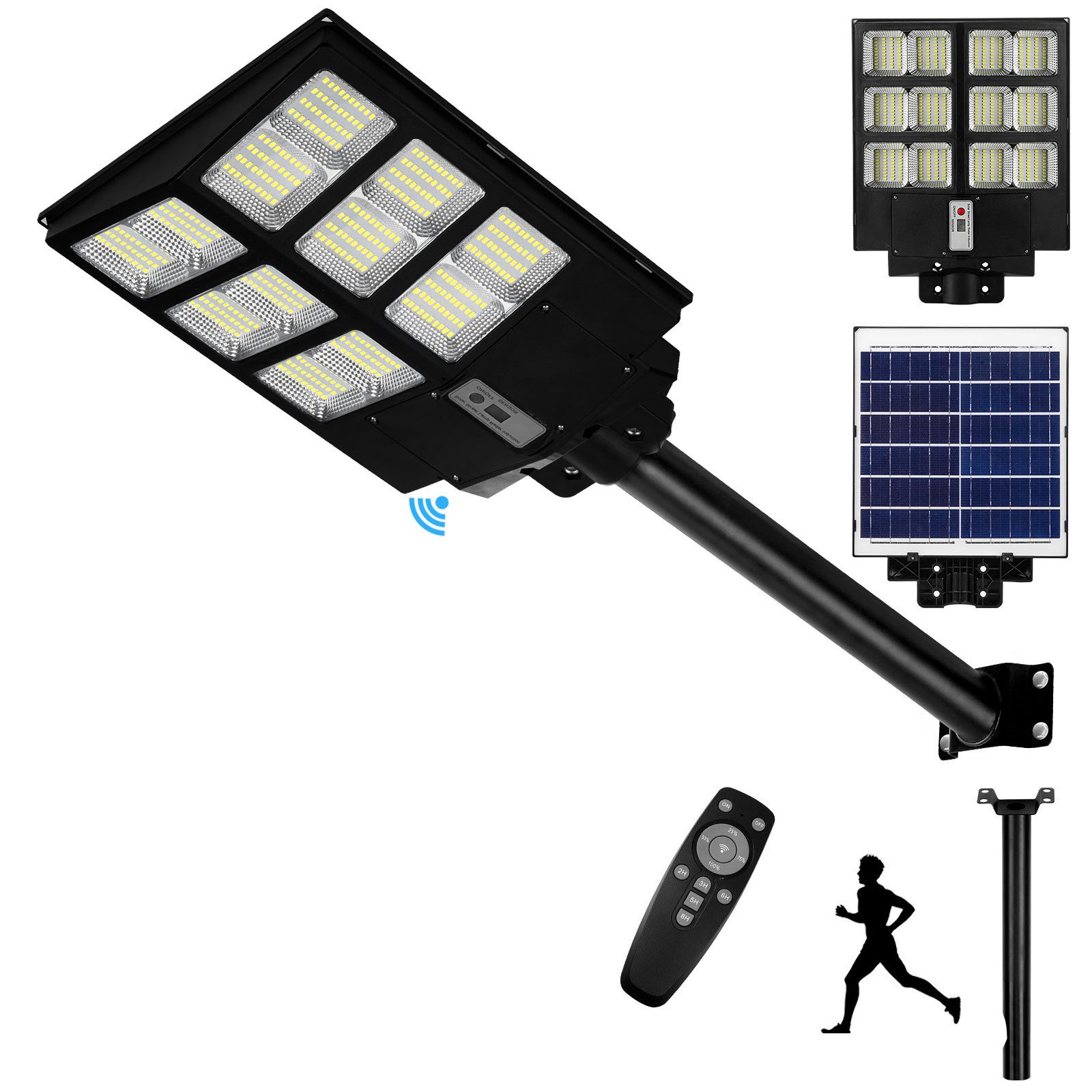MUPOO LED Solarleuchte LED Solarlampen mit Bewegungsmelder,LED Solarleuchte günstig online kaufen