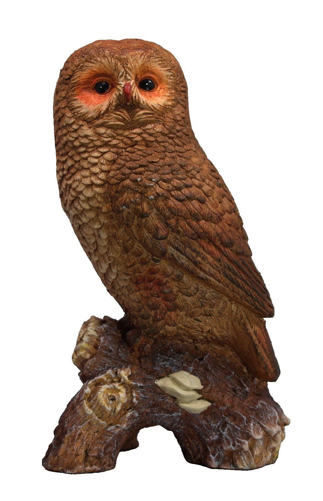 Tierfigur Eule Schleiereule Uhu Kauz Deko Tier Vogel Figur Skulptur Schneeeule