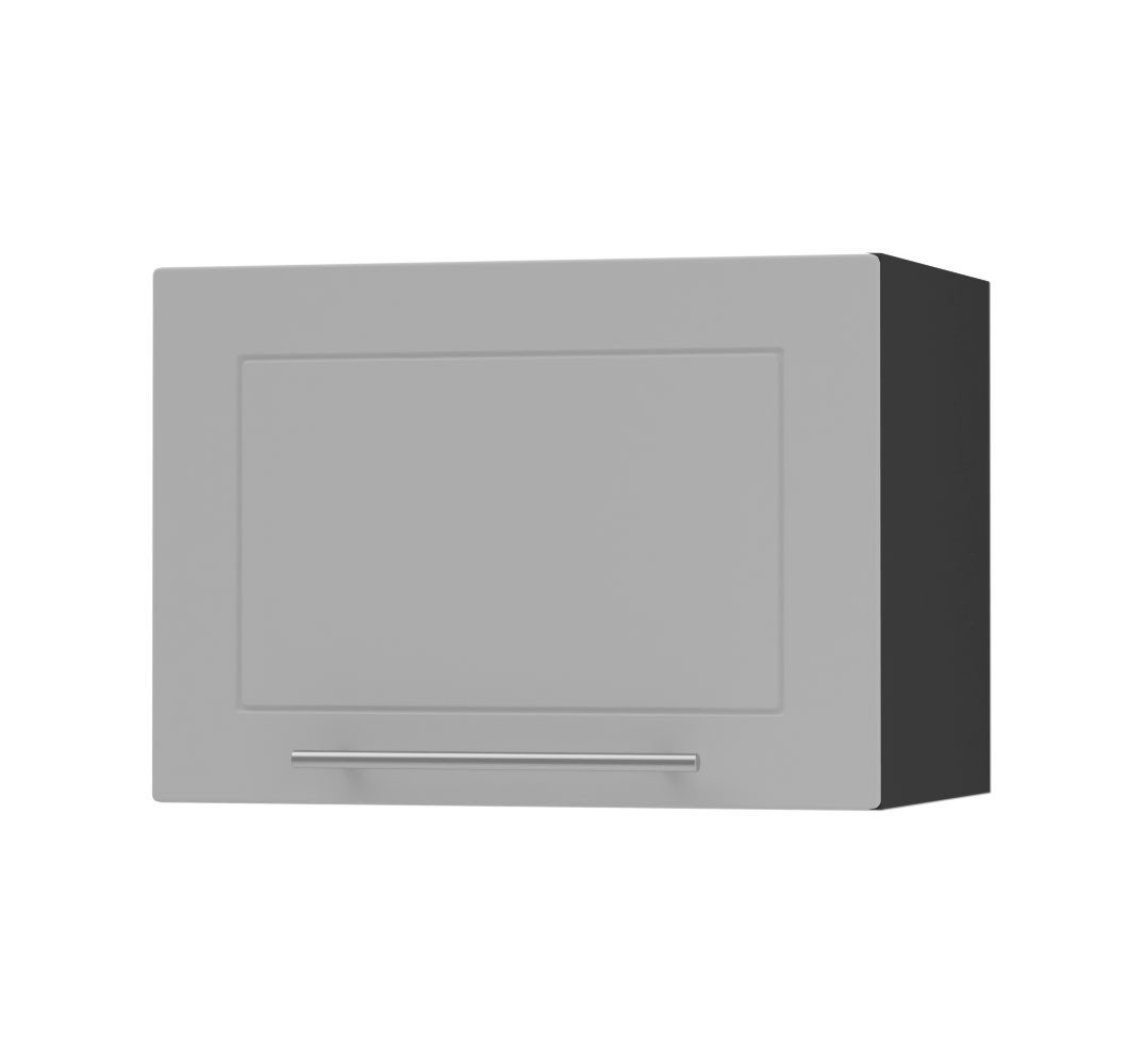 dust grey matt | Korpus: schwarz