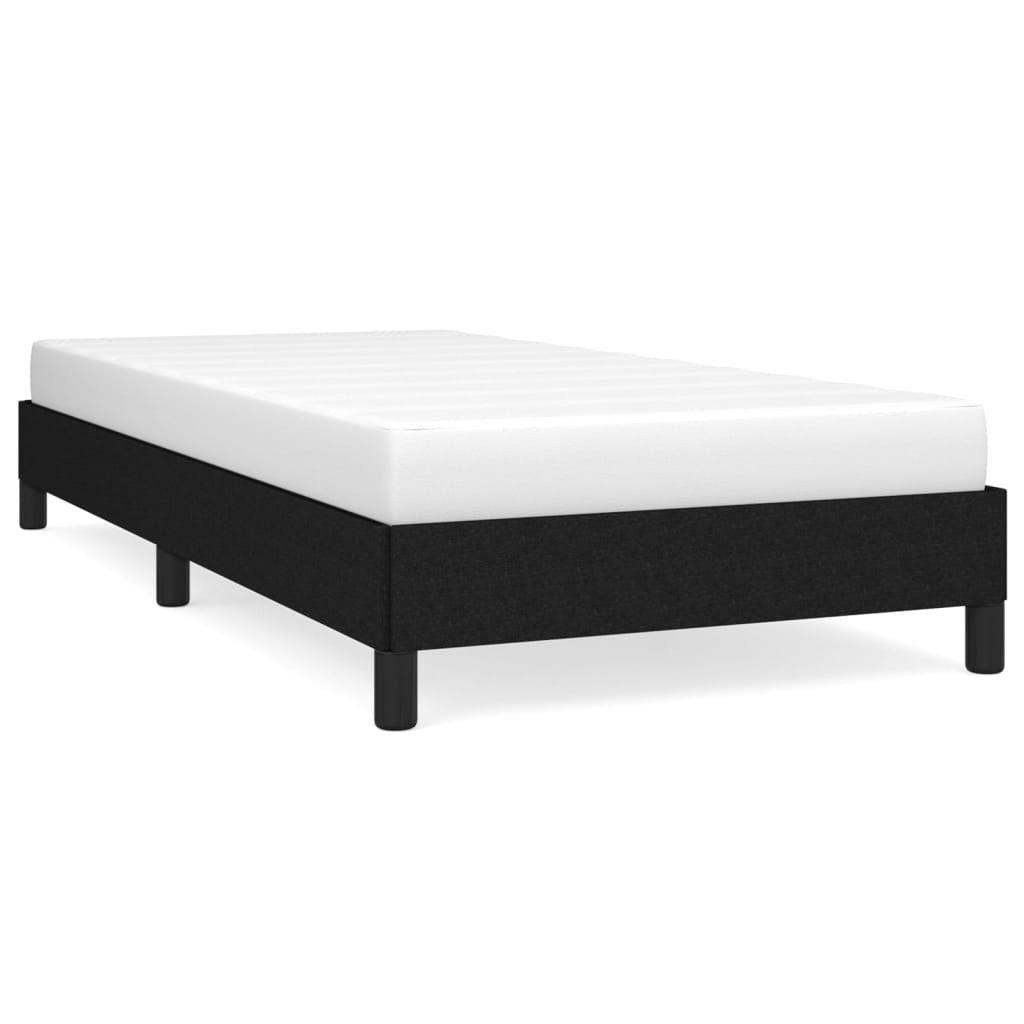 furnicato Bettgestell ohne Matratze Schwarz 90x200 günstig online kaufen