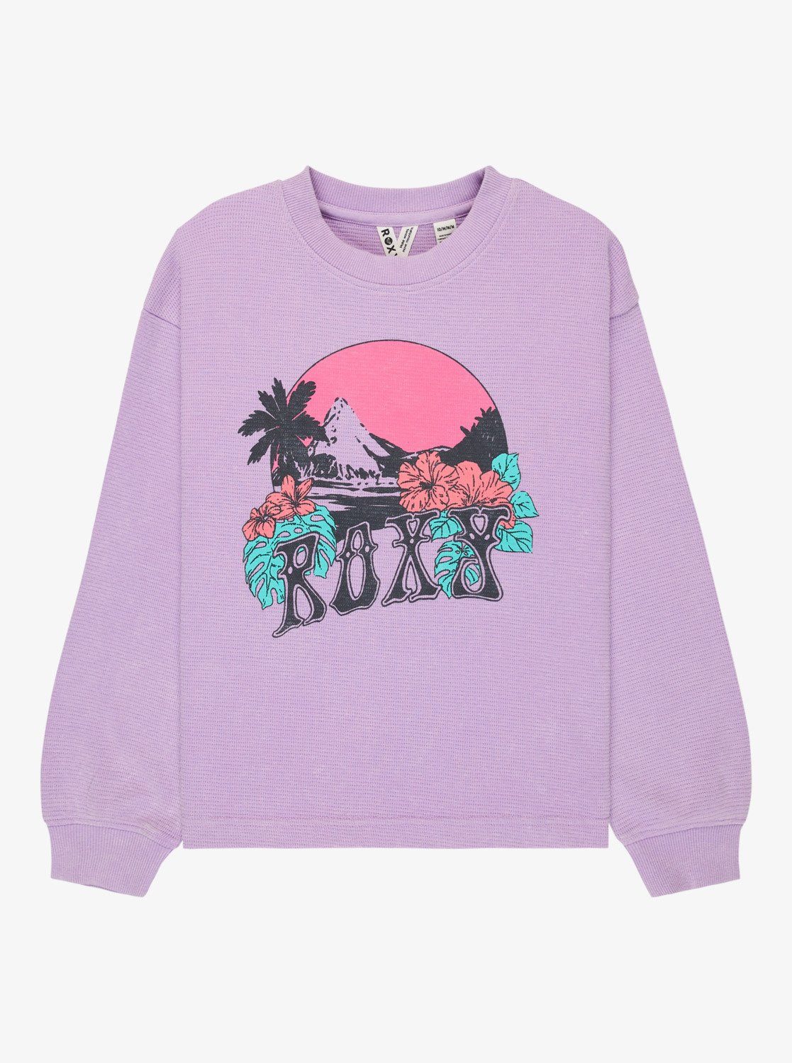 Roxy T-Shirt EASTSIDE MIDWEIGHT RG für Kinder von 10 bis 16 Jahren, aus Baumwolle und Polyester