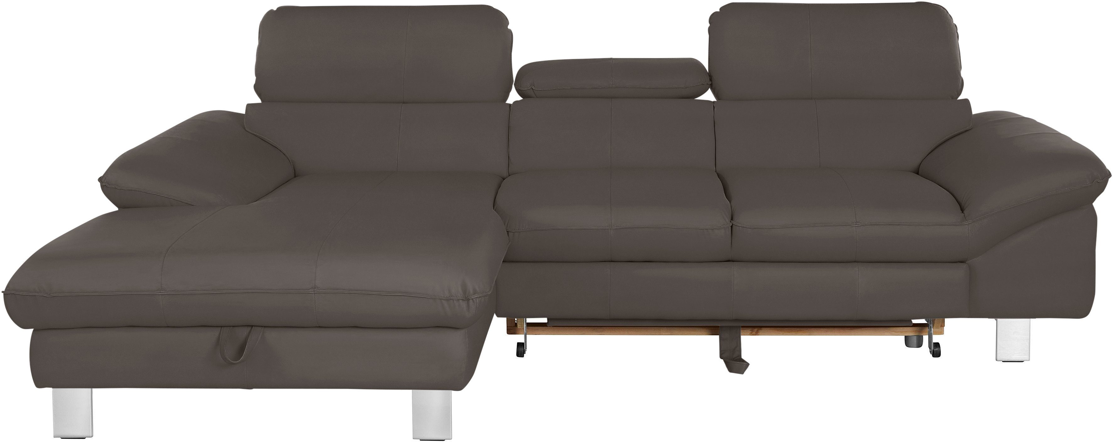 COTTA Ecksofa Driver L-Form, mit Kopfteilverstellung, günstig online kaufen