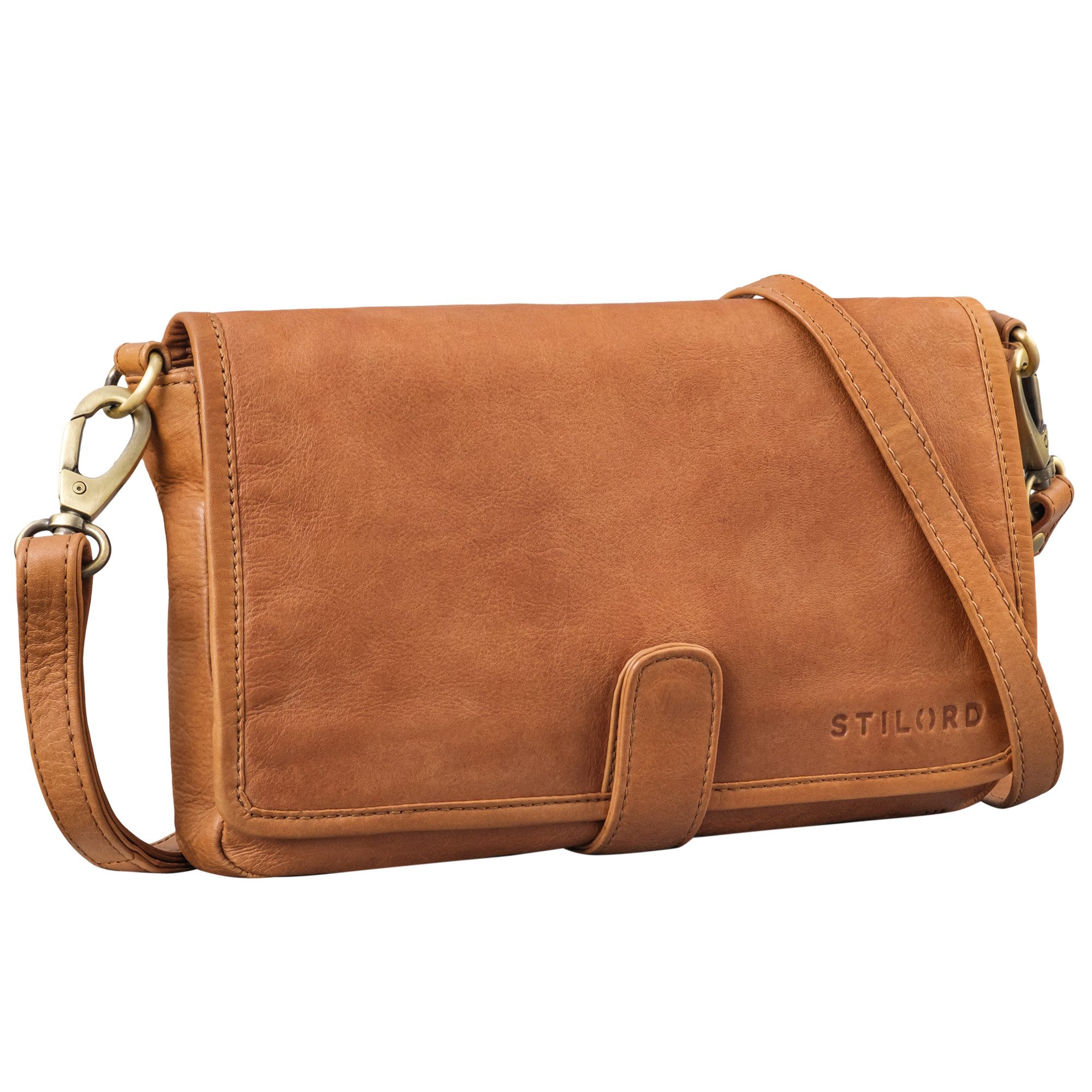 STILORD Handtasche "Serena" Kleine Damen Handtasche Leder