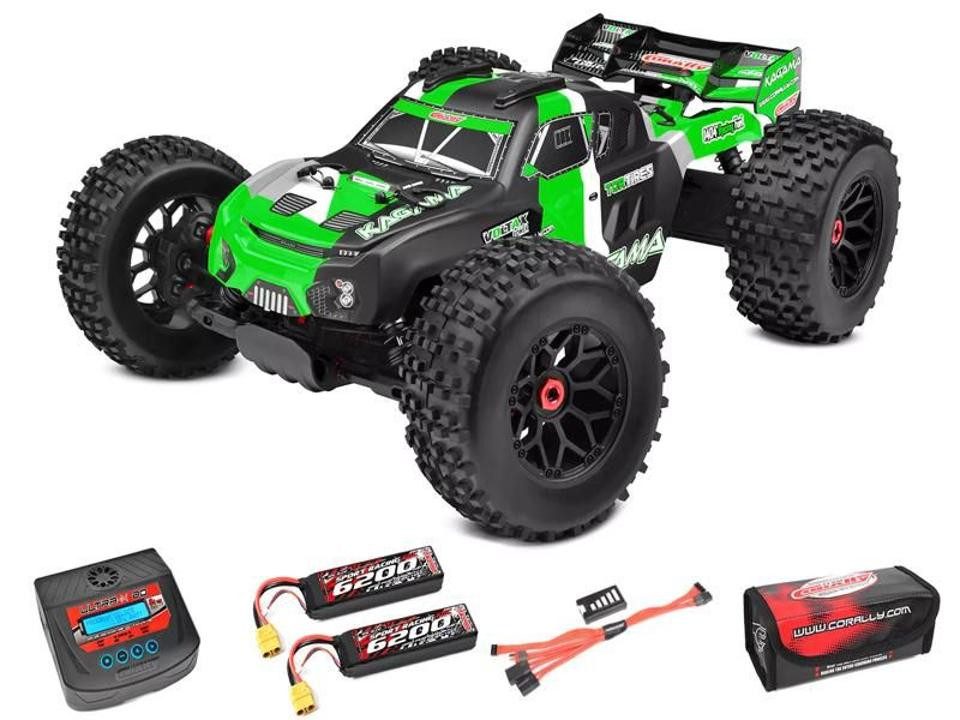 Corally RC-Auto Team Corally - Kagama XP 6S RTR - Drive'n Go Pack 6S - Grün