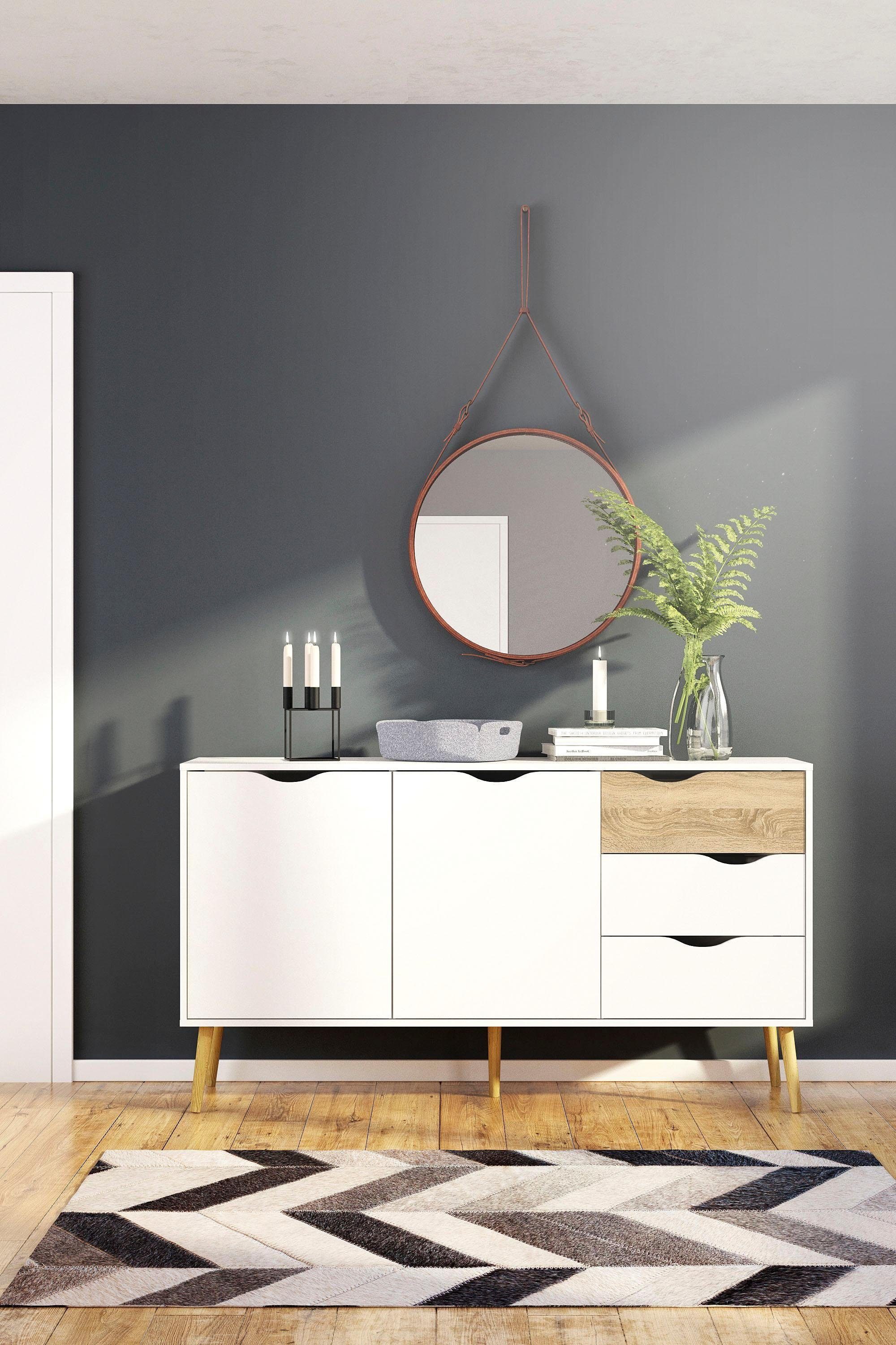 Sideboard Oslo Aufbewahrung, Schubladenschrank