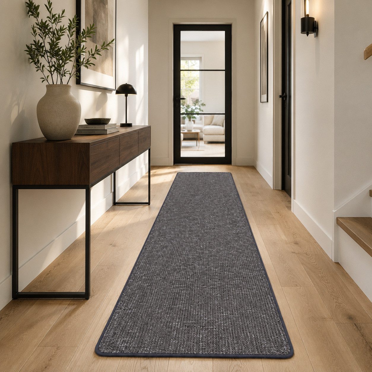 Snapstyle Läufer Schlingen Designer Teppich Läufer Niva, Eckig, Höhe: 8 mm