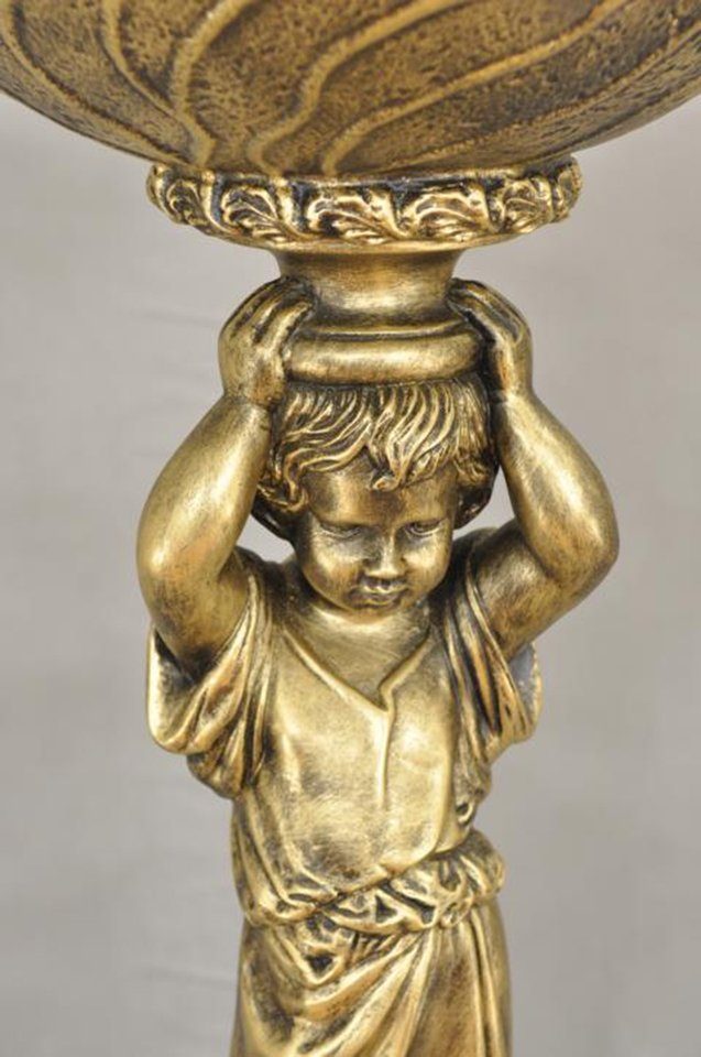 JVmoebel Dekovase Antik Stil Dekoration Deko Büste Schlüssel Skulptur Obst Schale Vase