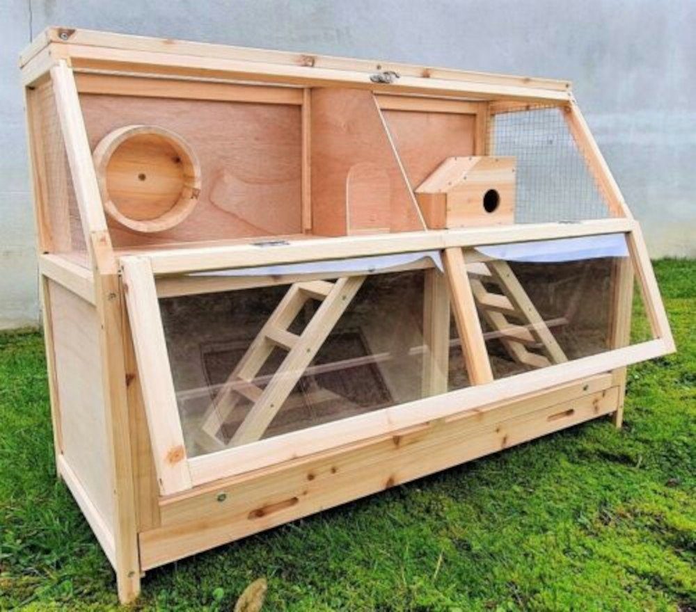 BruKa Kleintierkäfig Kleintierkäfig BENNY XXL Nagerkäfig Hamsterkäfig Stall günstig online kaufen