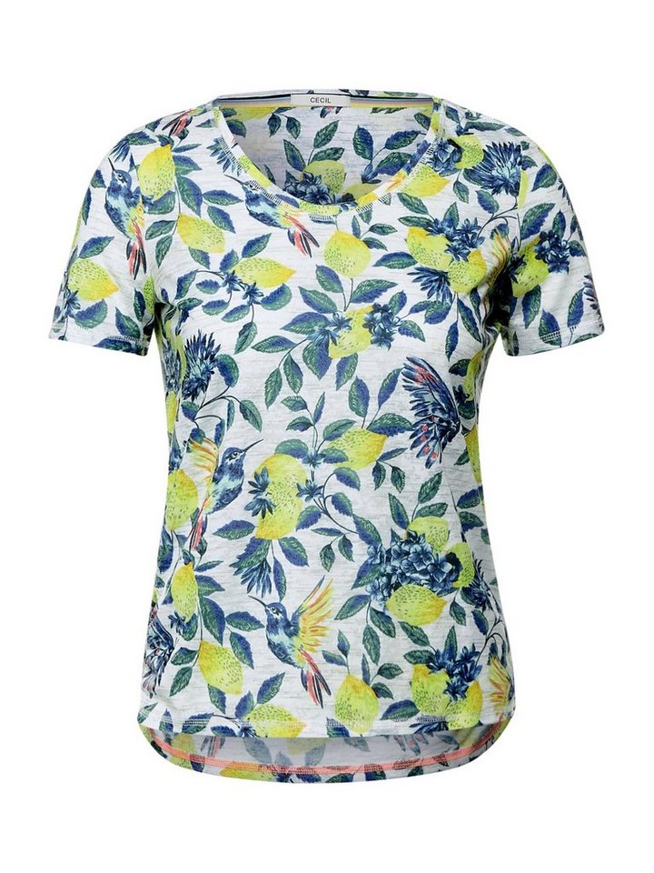 Cecil T-Shirt (1-tlg) Plain/ohne Details