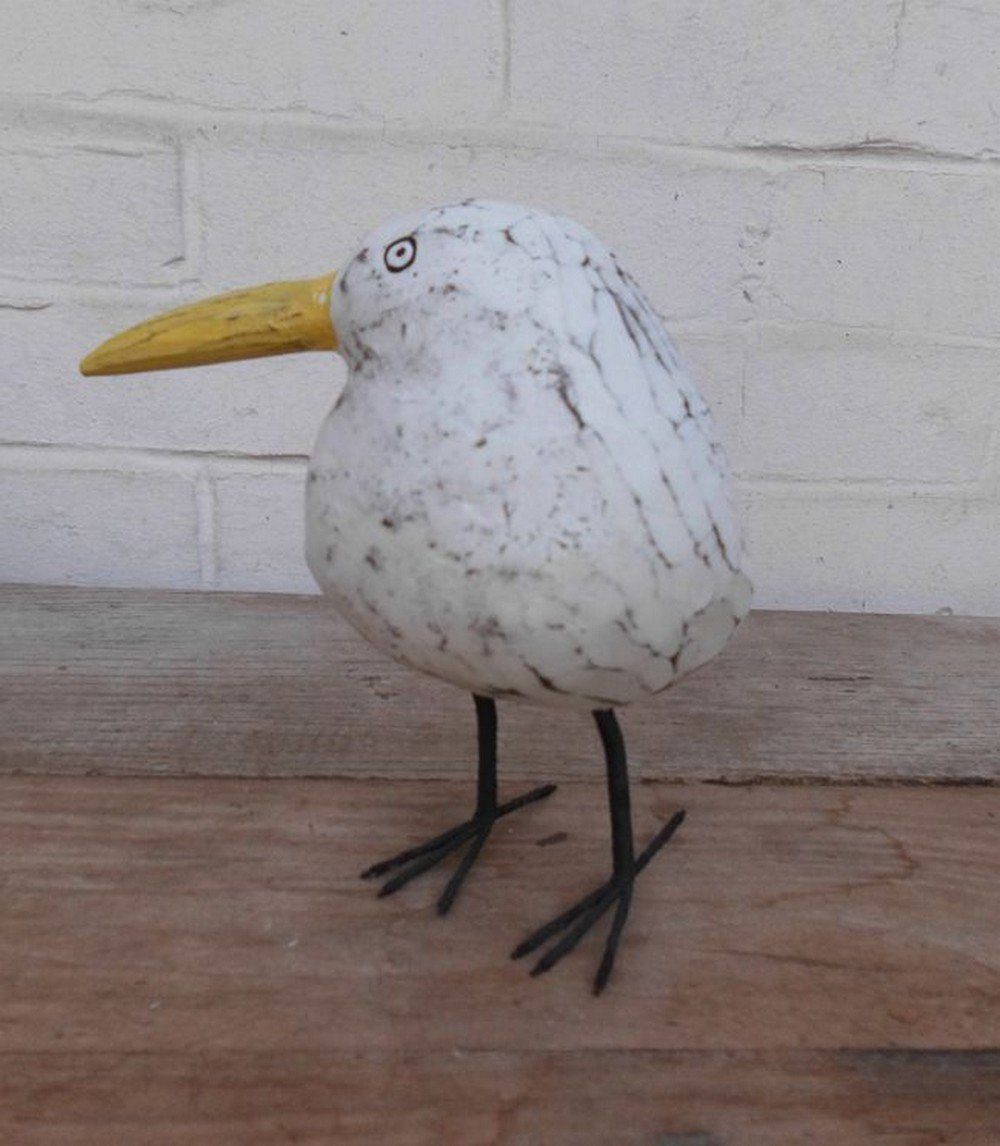 Deko-Impression Tierfigur Freche, witzige Möwe Statue maritimes Deko-Objekt günstig online kaufen