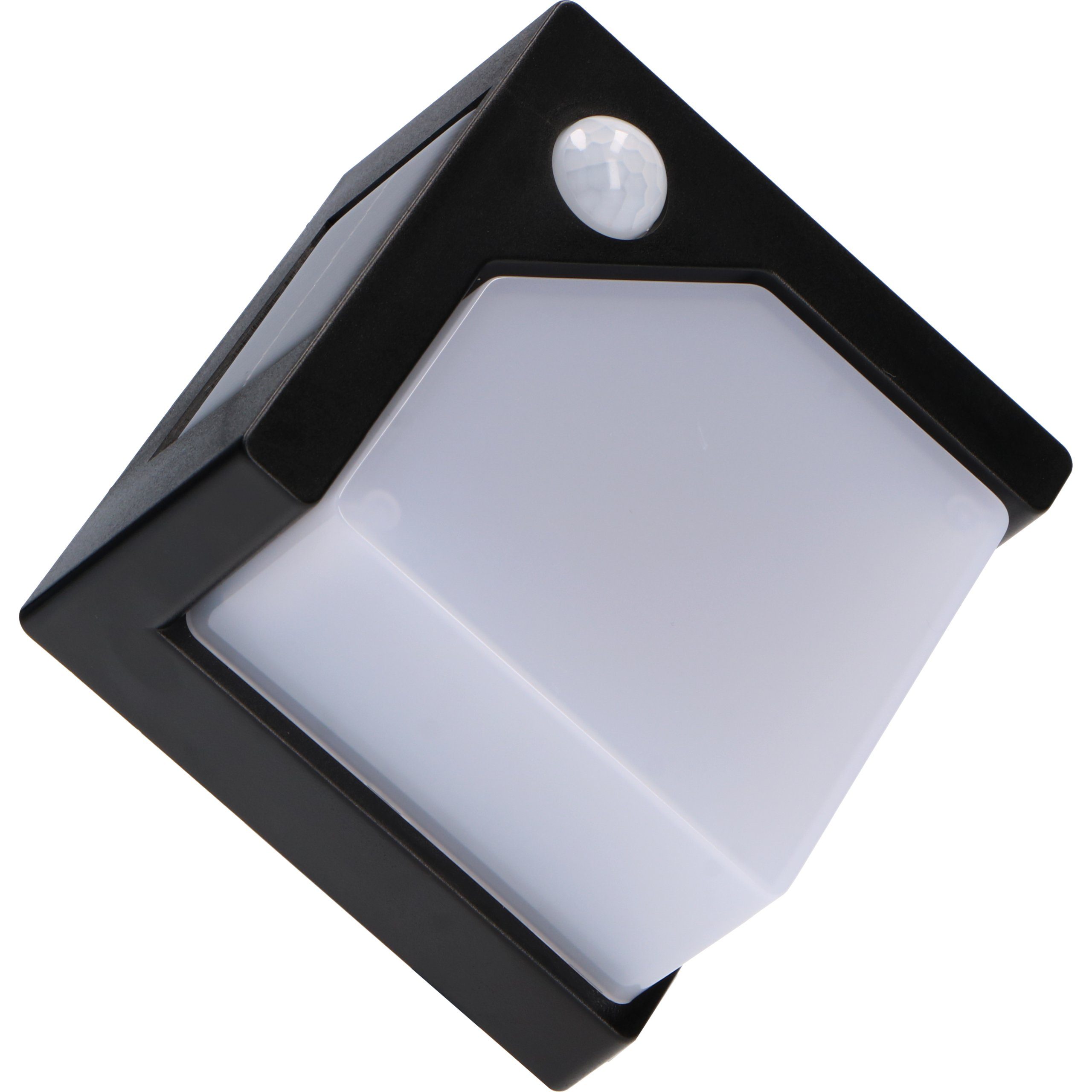 Bewegungsmelder LED light LED-Wandleuchte, mit Außen-Wandleuchte LED, IP44 warmweiß Solar LED\'s 1000472