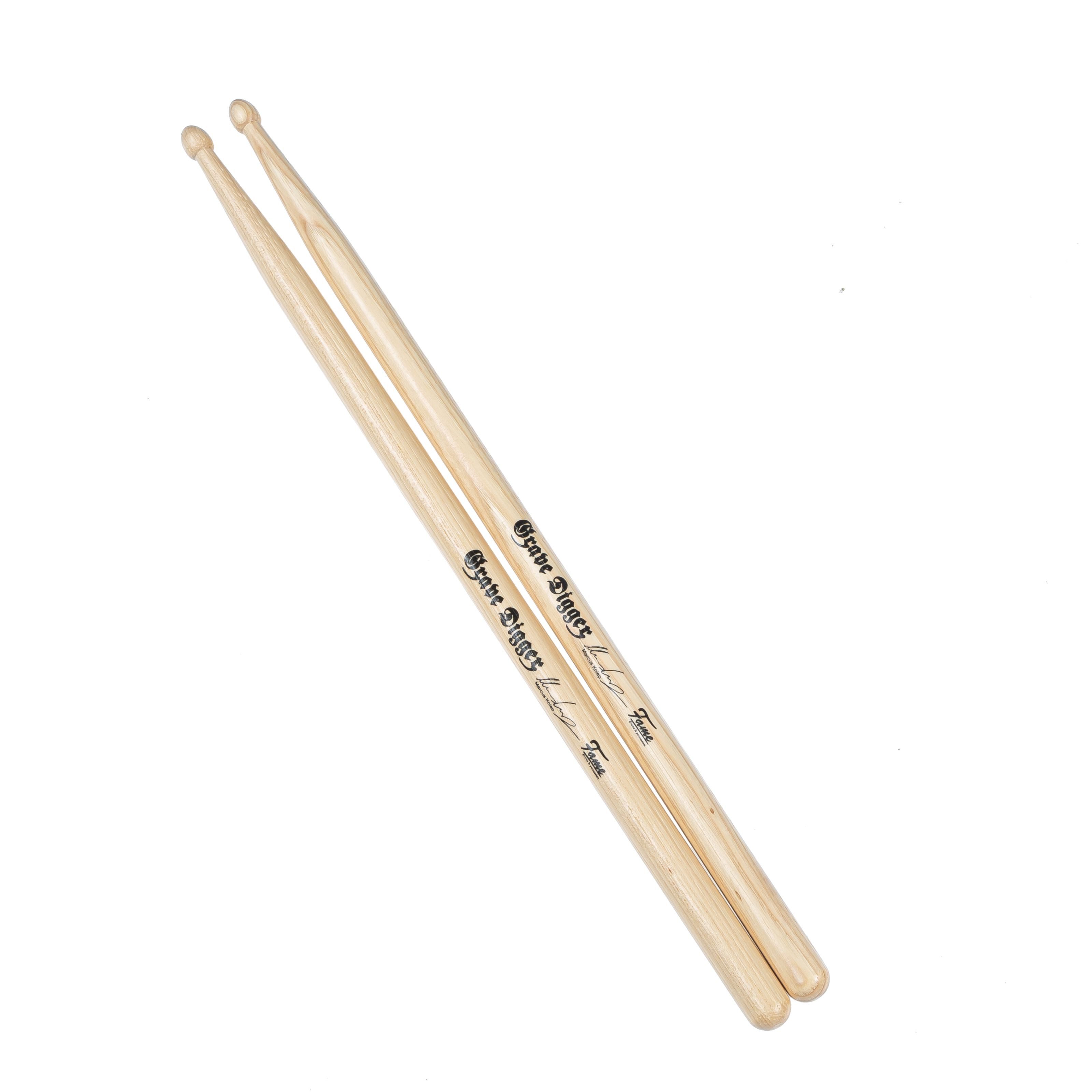 FAME Drumsticks (Sticks, Beater und Mallets, Drumsticks Holztip), FMK-H Grave Digger Sticks Marcus Kniep Signature - Drumsticks