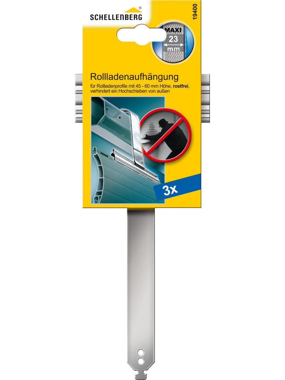SCHELLENBERG Rollladenprofil Schellenberg Rollladenaufhängung für System Maxi