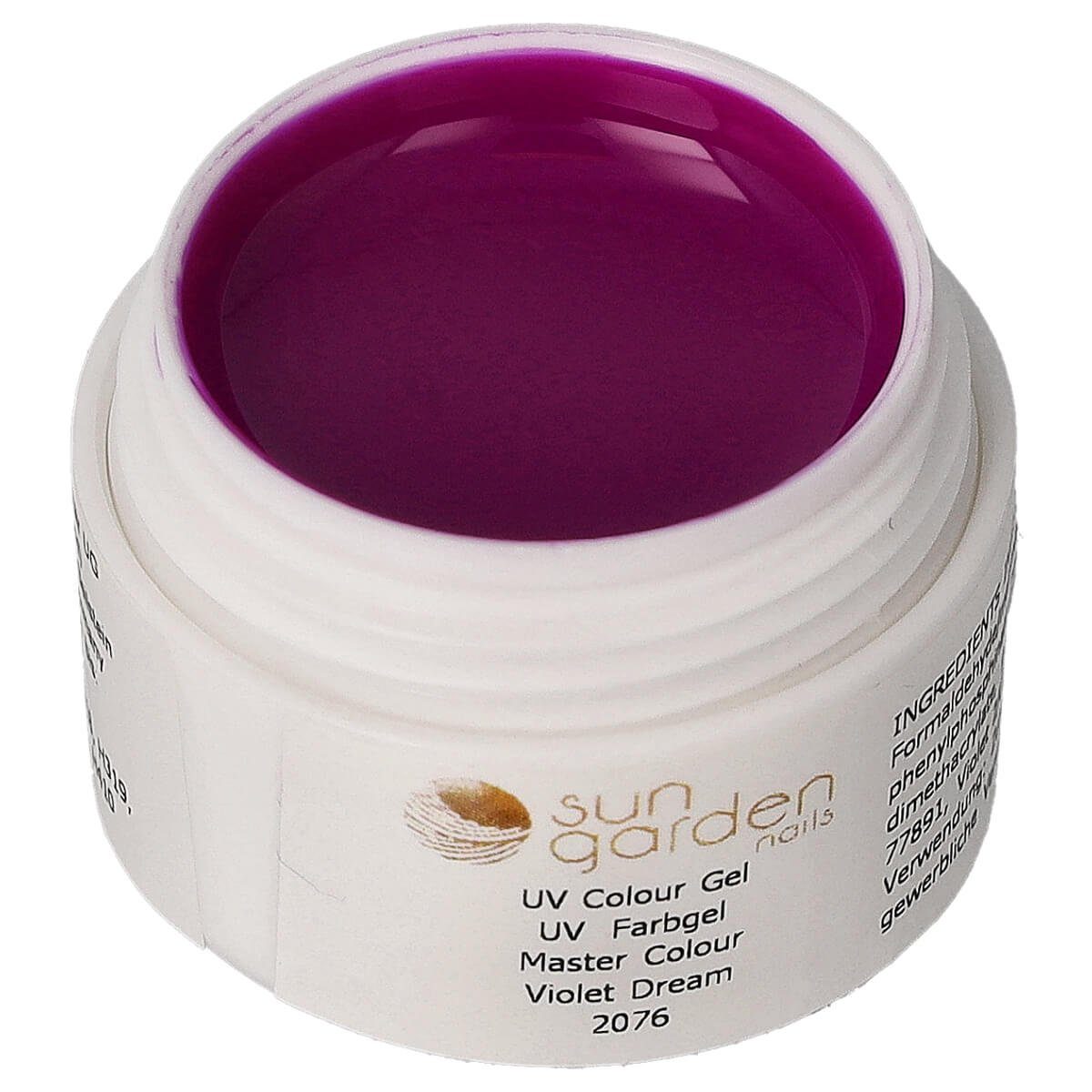 mahlt zuerst und 70 % RABATT! Sun Garden Nails UV-Gel Master ml - N°2076 Color Violet Dream - Gel Line Supreme 5 UV Color