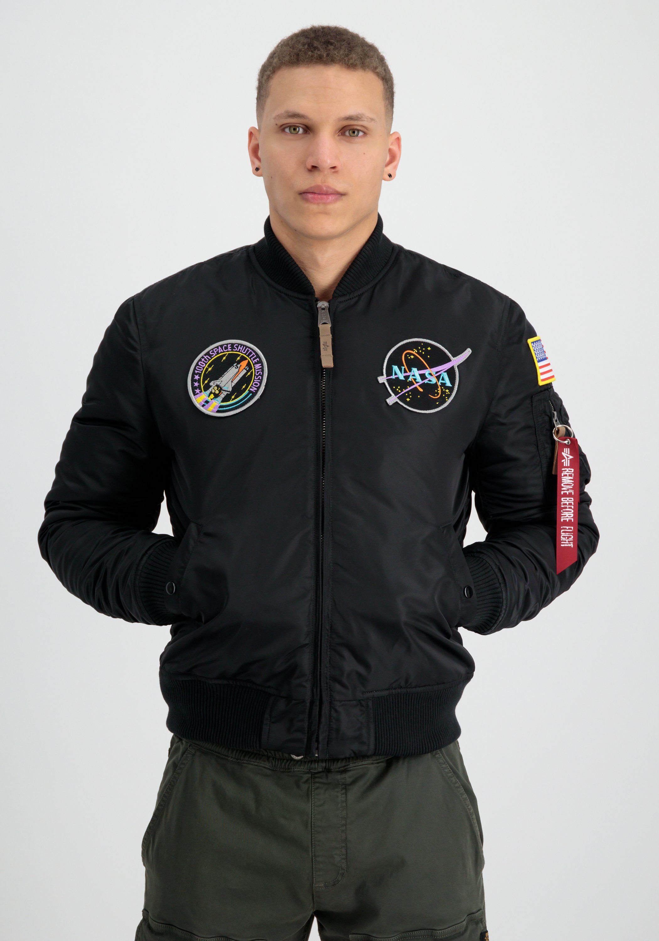 Alpha Industries Bomberjacke MA-1 VF Vintage Fit NASA günstig online kaufen