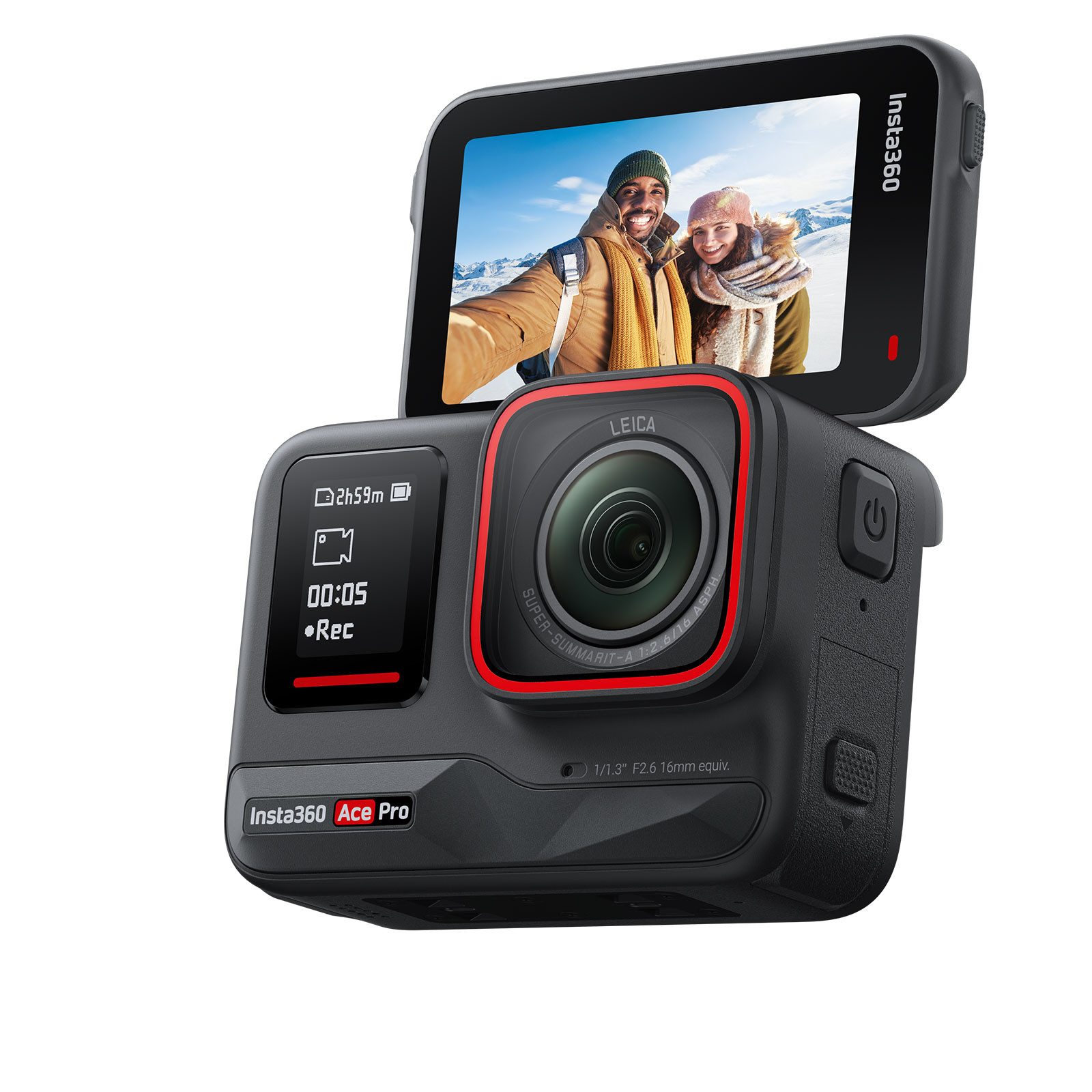 Insta360 Ace Pro Camcorder (Wasserdicht, FlowState-Stabilisierung)