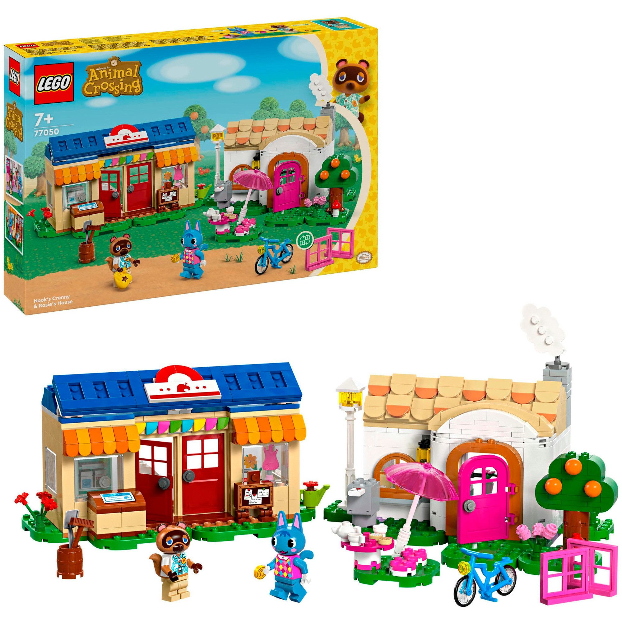 LEGO® LEGO Animal Crossing Nooks Laden & Sophies Haus Spielbausteine