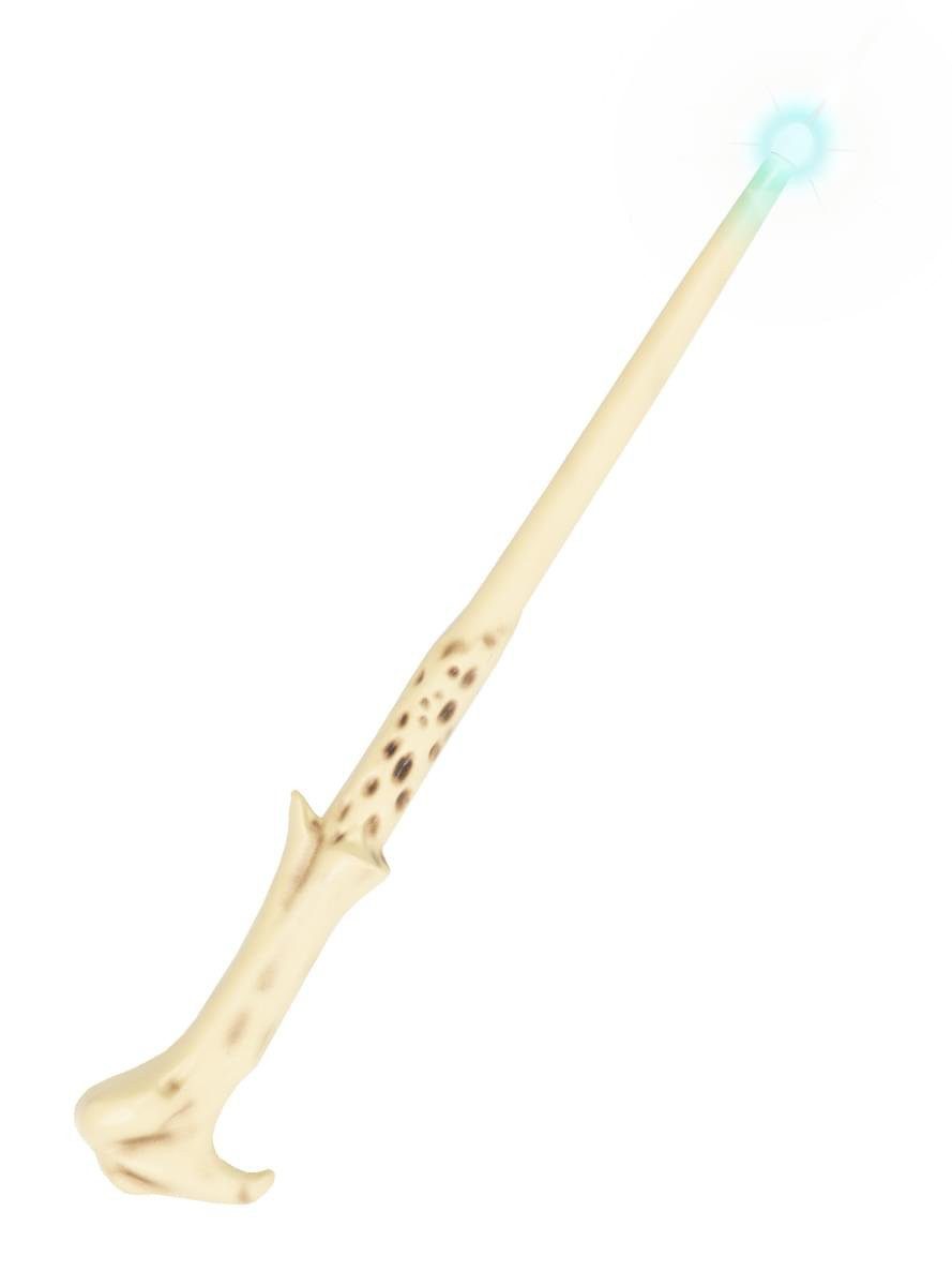 Metamorph Zauberer-Kostüm Harry Potter – Voldemort Zauberstab mit Licht, Leuchtet (vielleicht), wenn Du 'Lumos' sagst! Ansonsten per Knopfdruck