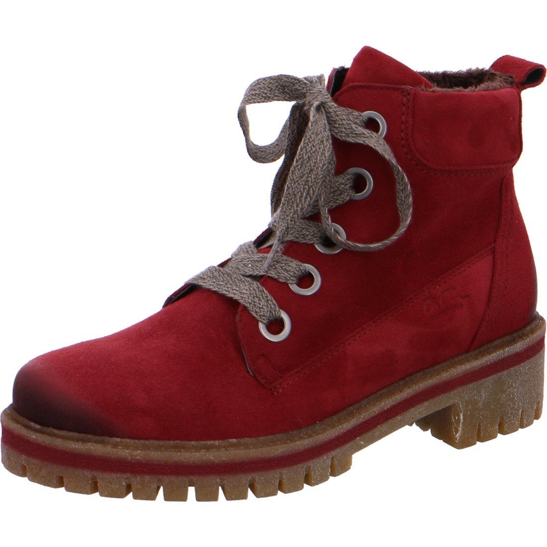 ARA Damen Stiefelette Kopenhagen – Leder-Optik, Chunky Absatz, Schmale Passform
