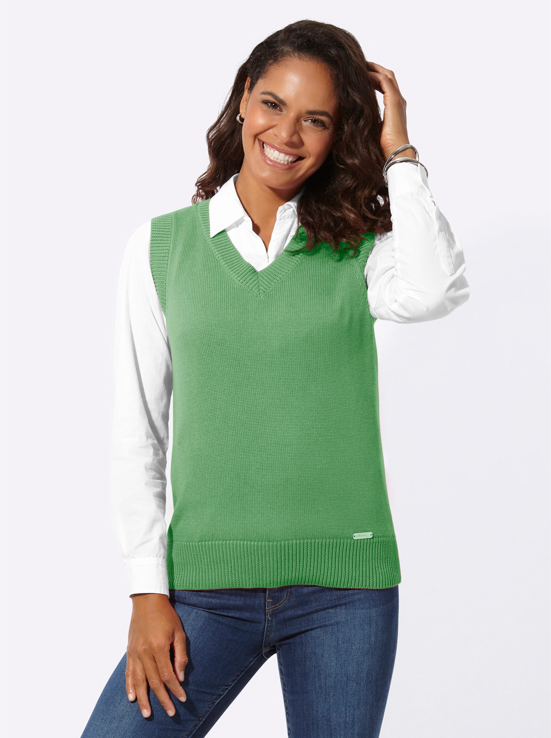 Strickpullover Pullunder