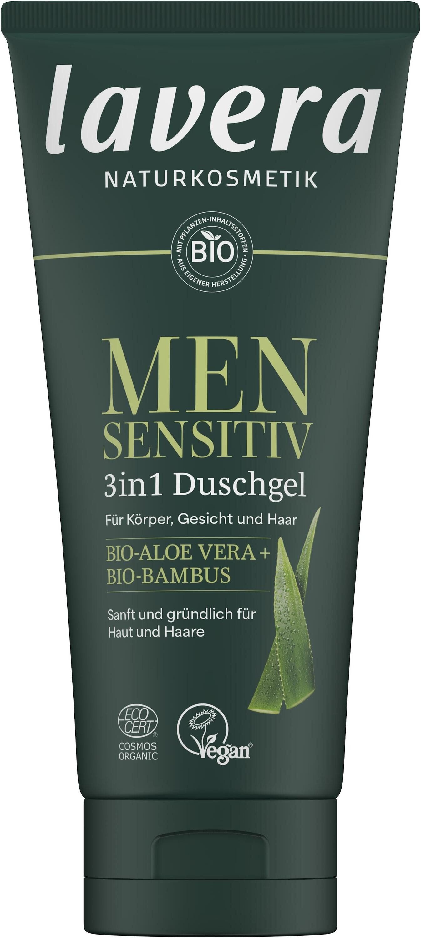 lavera Duschgel Men sensitive 3in1 Duschgel
