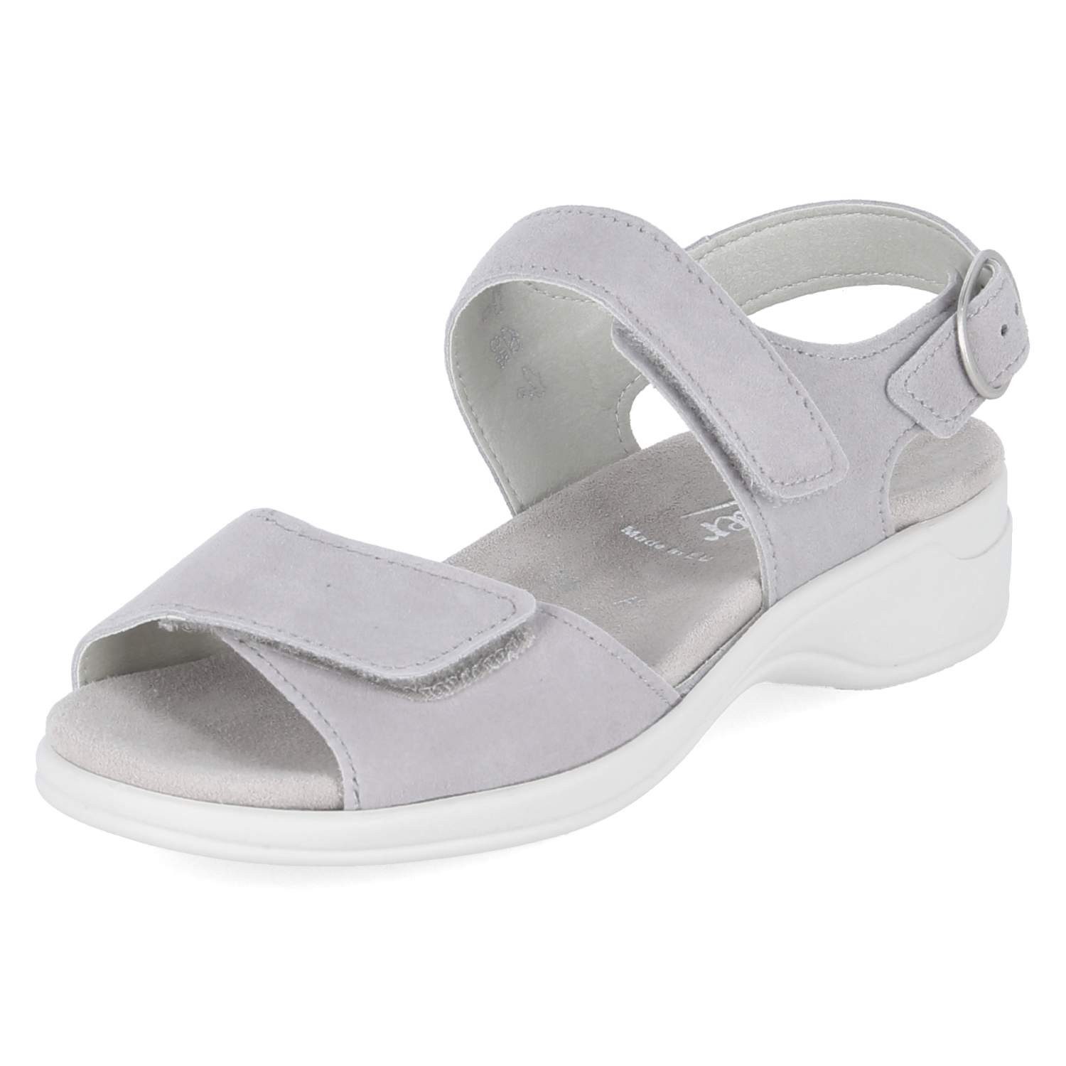 Semler Semler H1285042/015 SP Damen Rauleder grey Sandalette