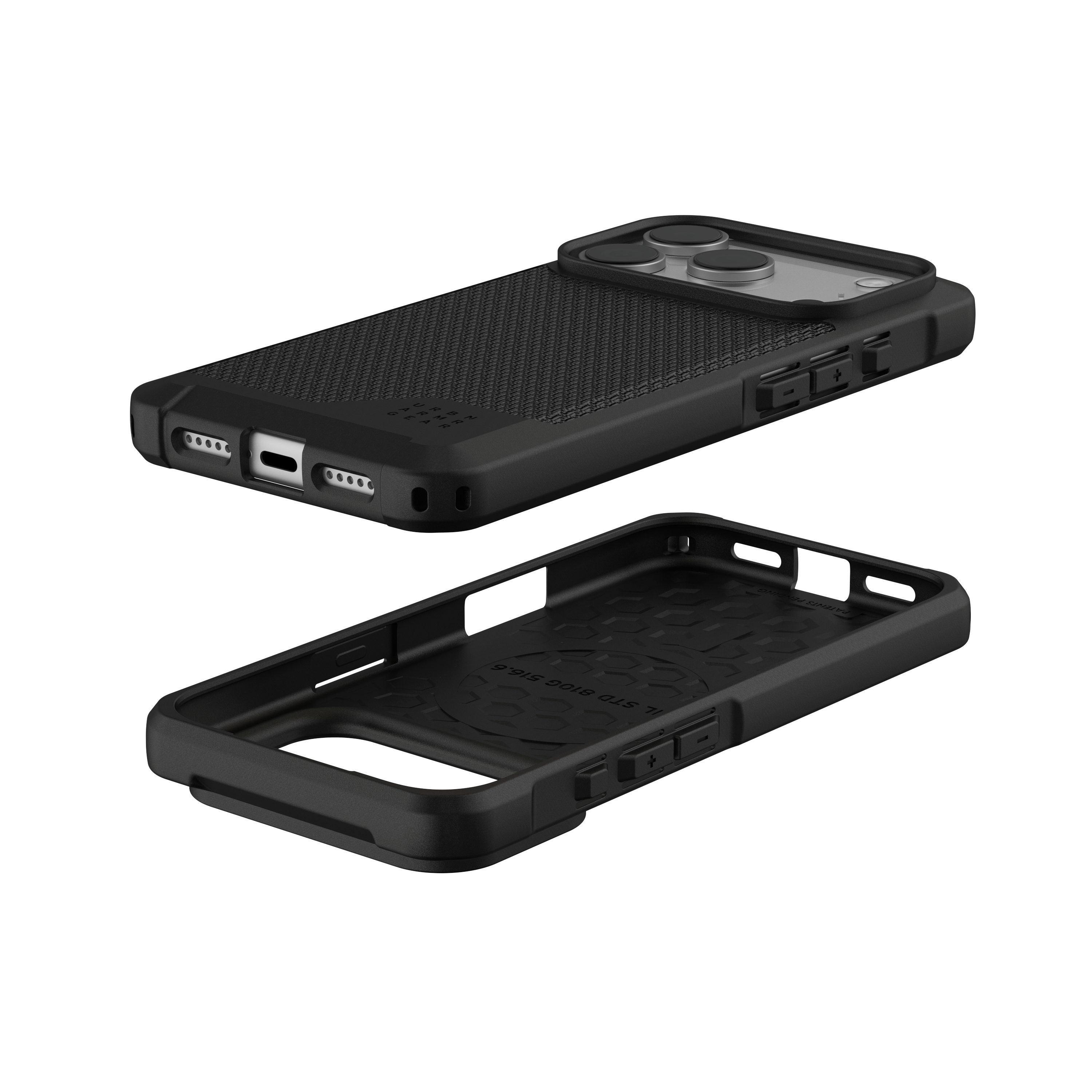 Urban Armor Gear Smartphone-Hülle Metropolis LT - iPhone 17 Pro MagSafe Hülle, [MagSafe optimiert, Fallschutz nach Militärstandard]