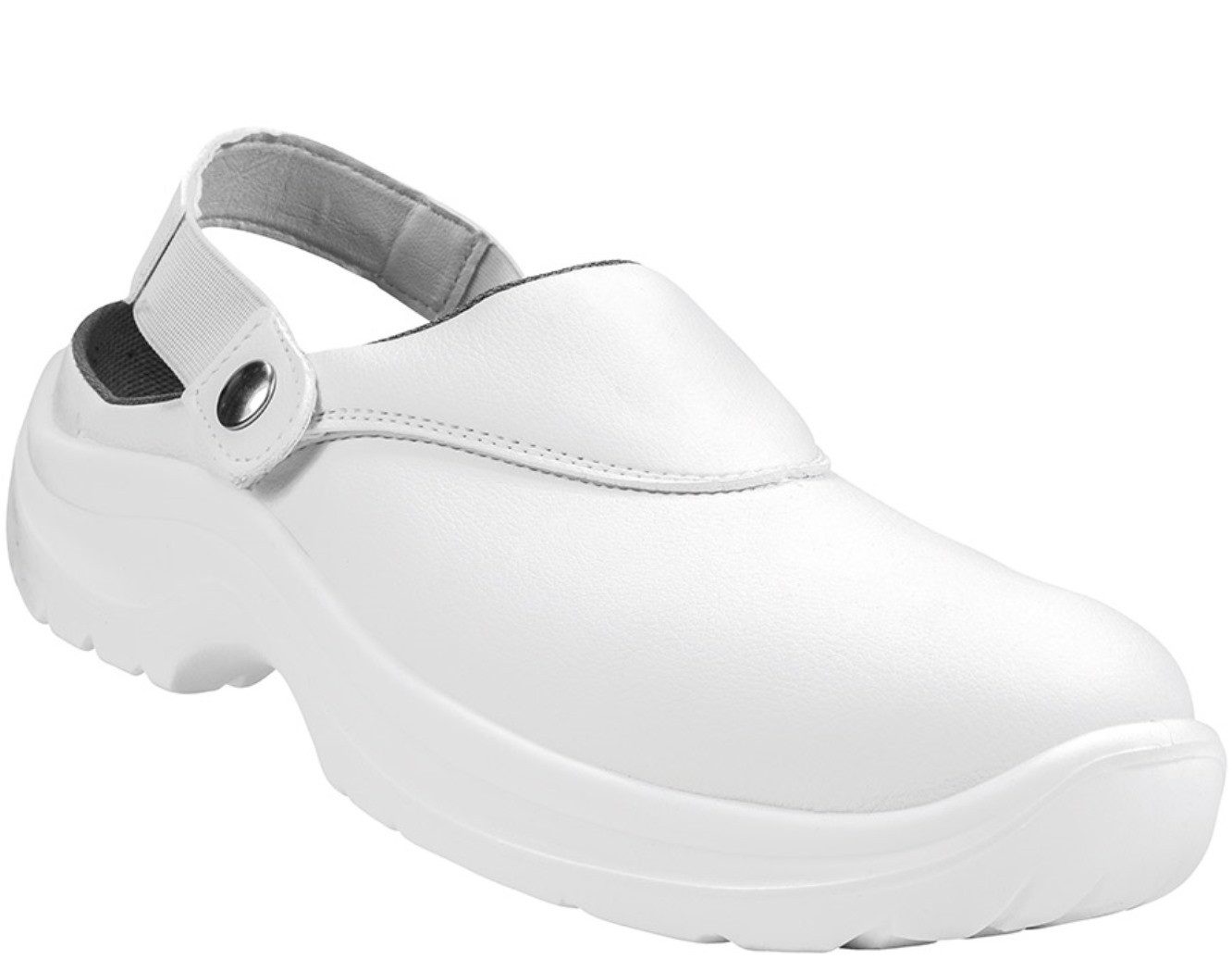 AWC Clogs 23144-01-00 weiß mit Stahlkappe Sicherheitsschuh