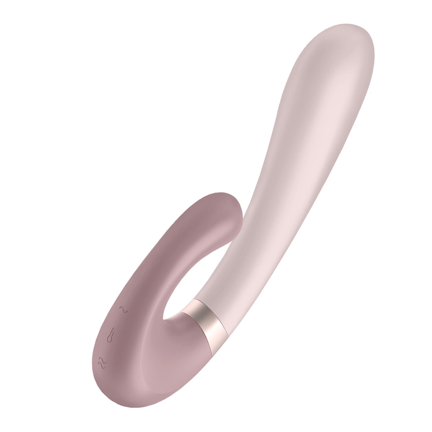 Satisfyer Klitoris-Stimulator Satisfyer "Heat Wave Connect App", Rabbit, Bluetooth, Wärmefunktion Violett