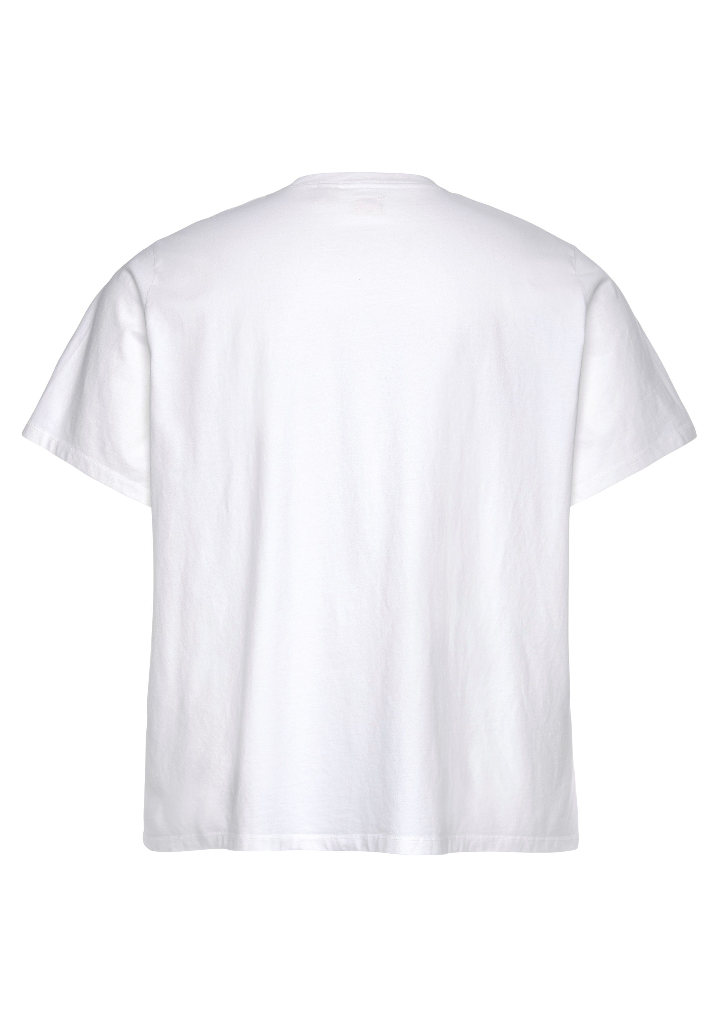 Levi's® T-Shirt LE BIG ORIGINAL TEE HM weiß Plus